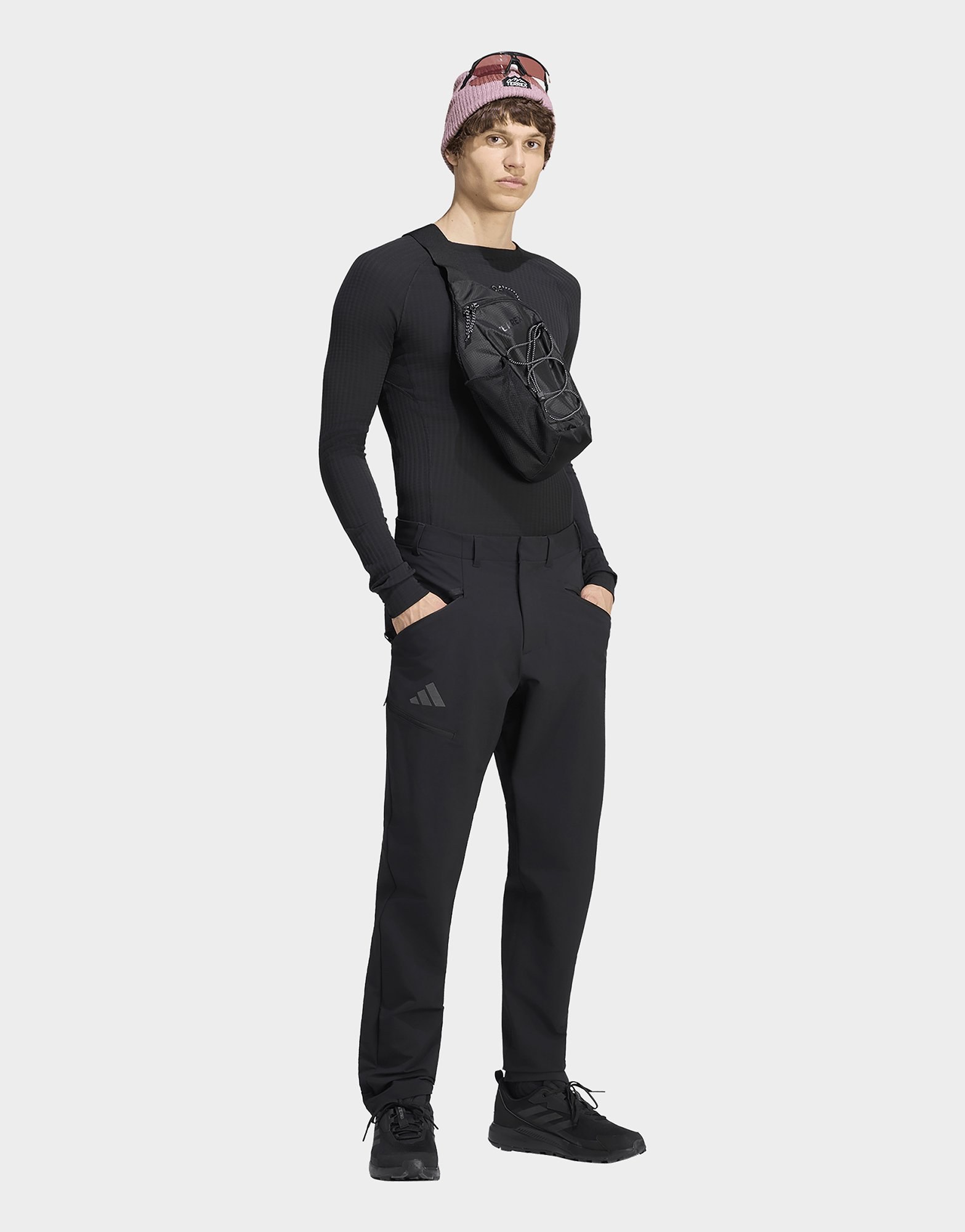 adidas Terrex Xperior Pro Softshell-Hose, angeraute Innenseite