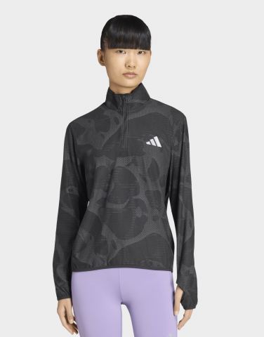 adidas Adi365 Laufshirt, Reißverschluss Bis Zur Brust
