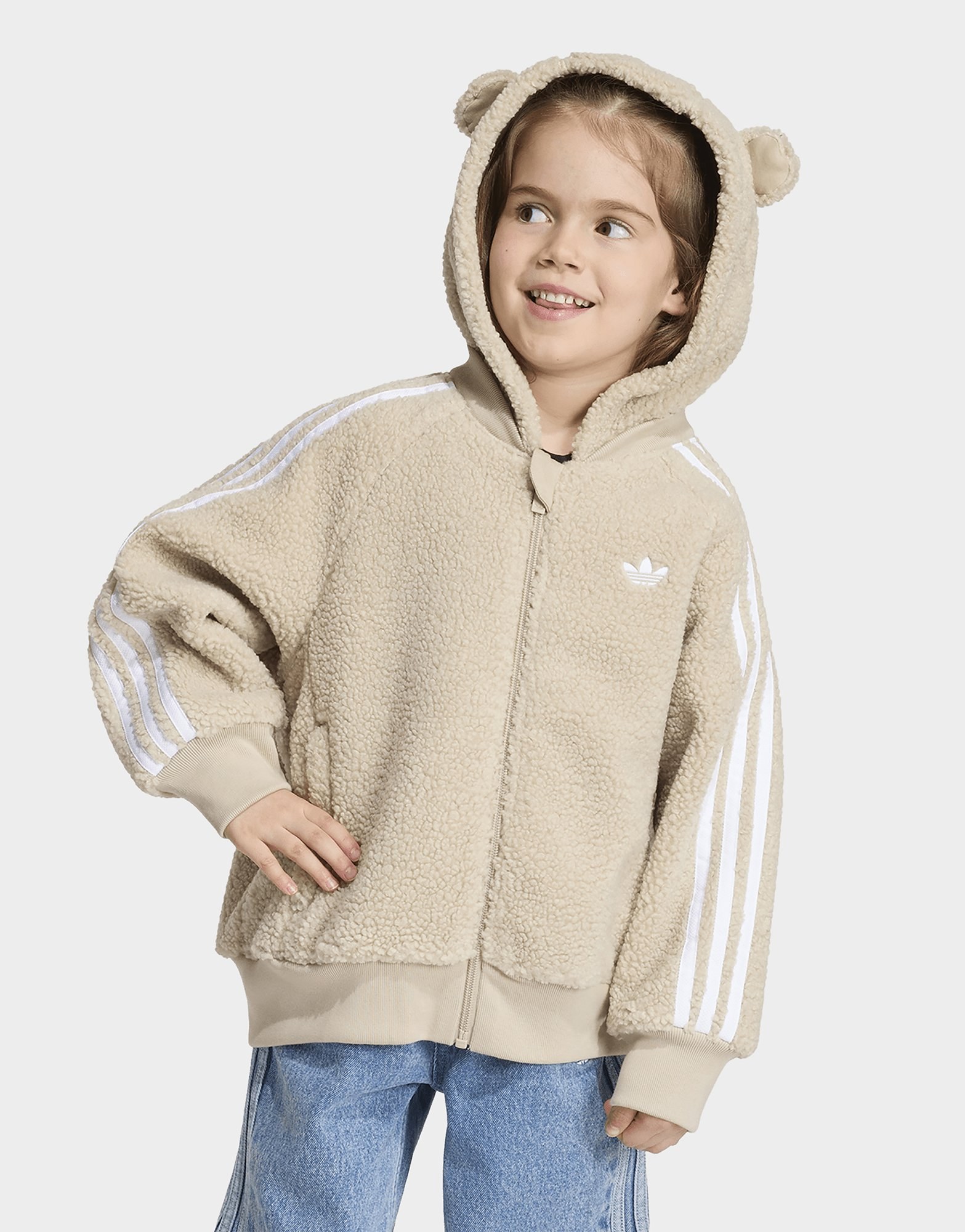 adidas CARE BEARS SST TEDDY FLEECE TRACK TOP MIT KAPUZE
