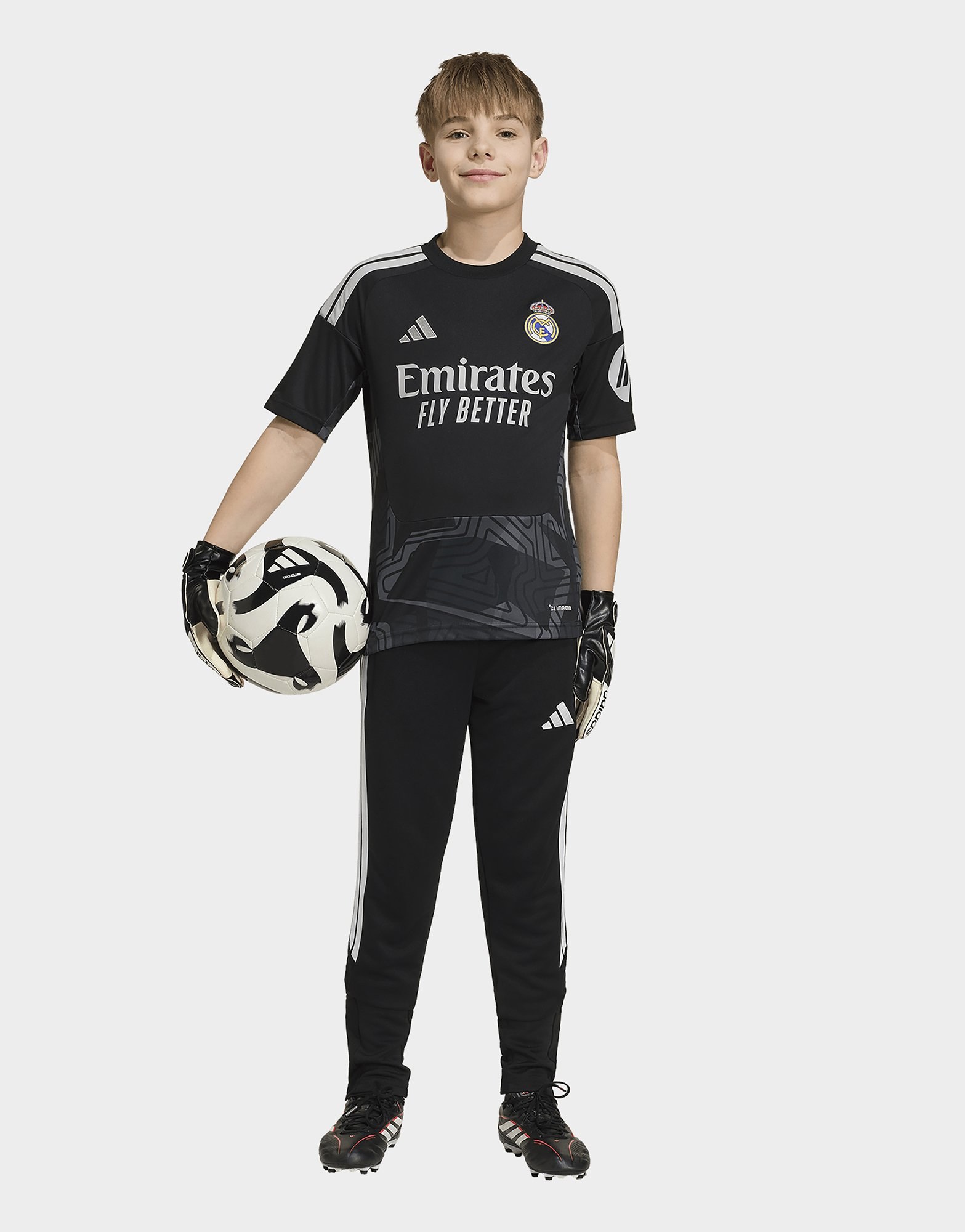 adidas Real Madrid 26/27 Kids Torwart-Heimtrikot