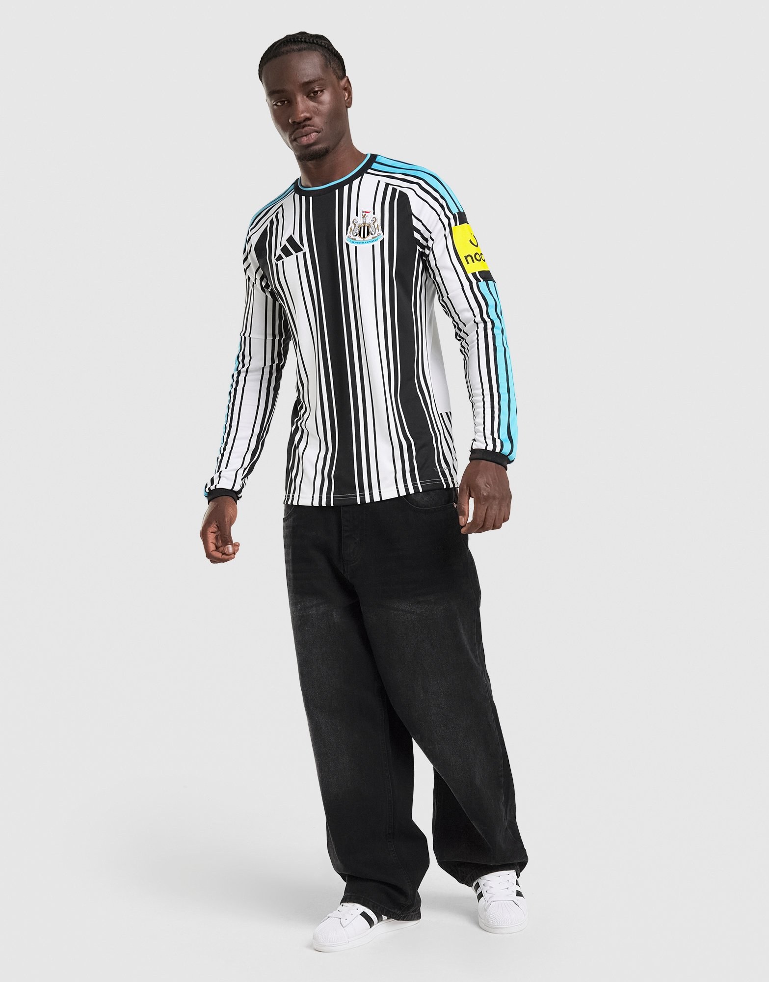 adidas Newcastle United 26/27 Heimtrikot, Langärmelig