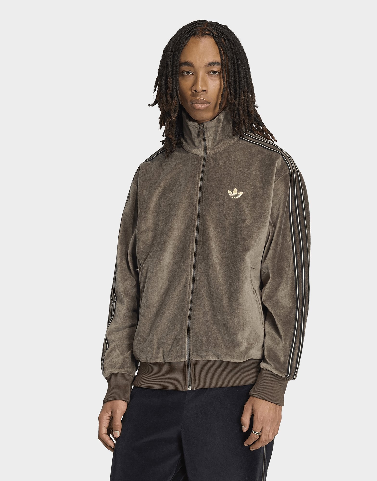 adidas Firebird Velours Trainingsjacke