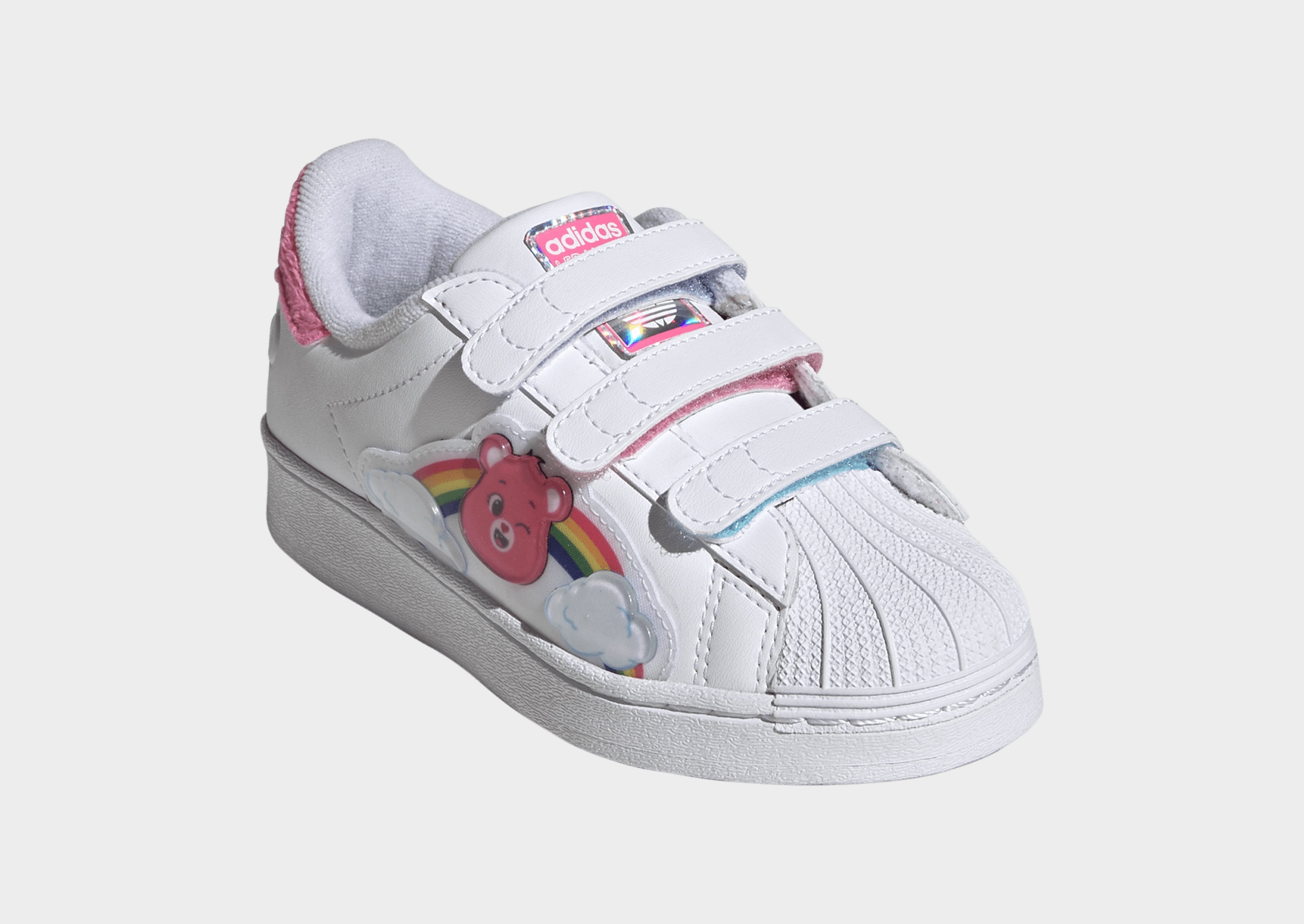 adidas Originals Care Bears Superstar Schuh, Led-lichter, Komfortverschluss