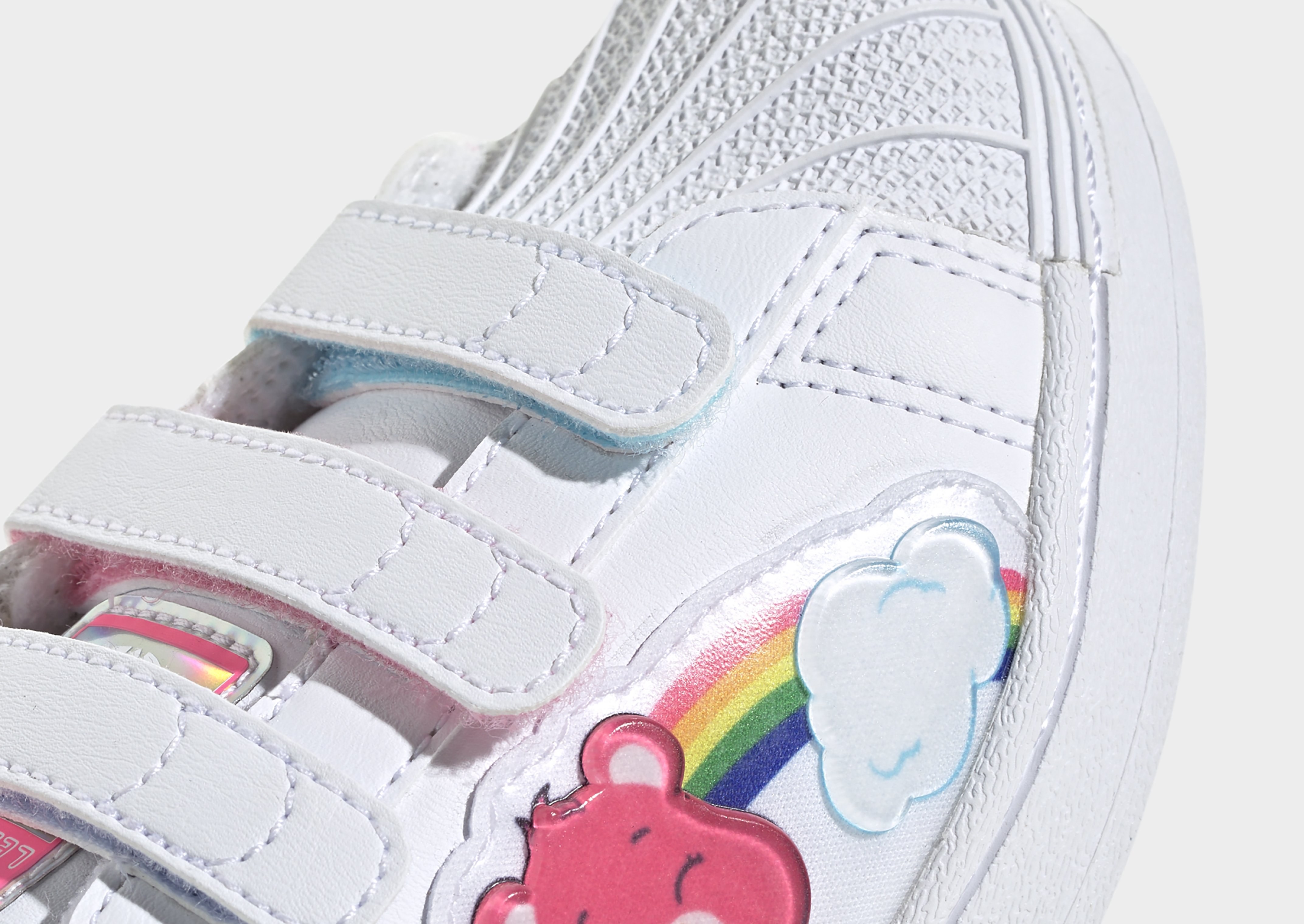 adidas Originals Care Bears Superstar Schuh, Led-lichter, Komfortverschluss