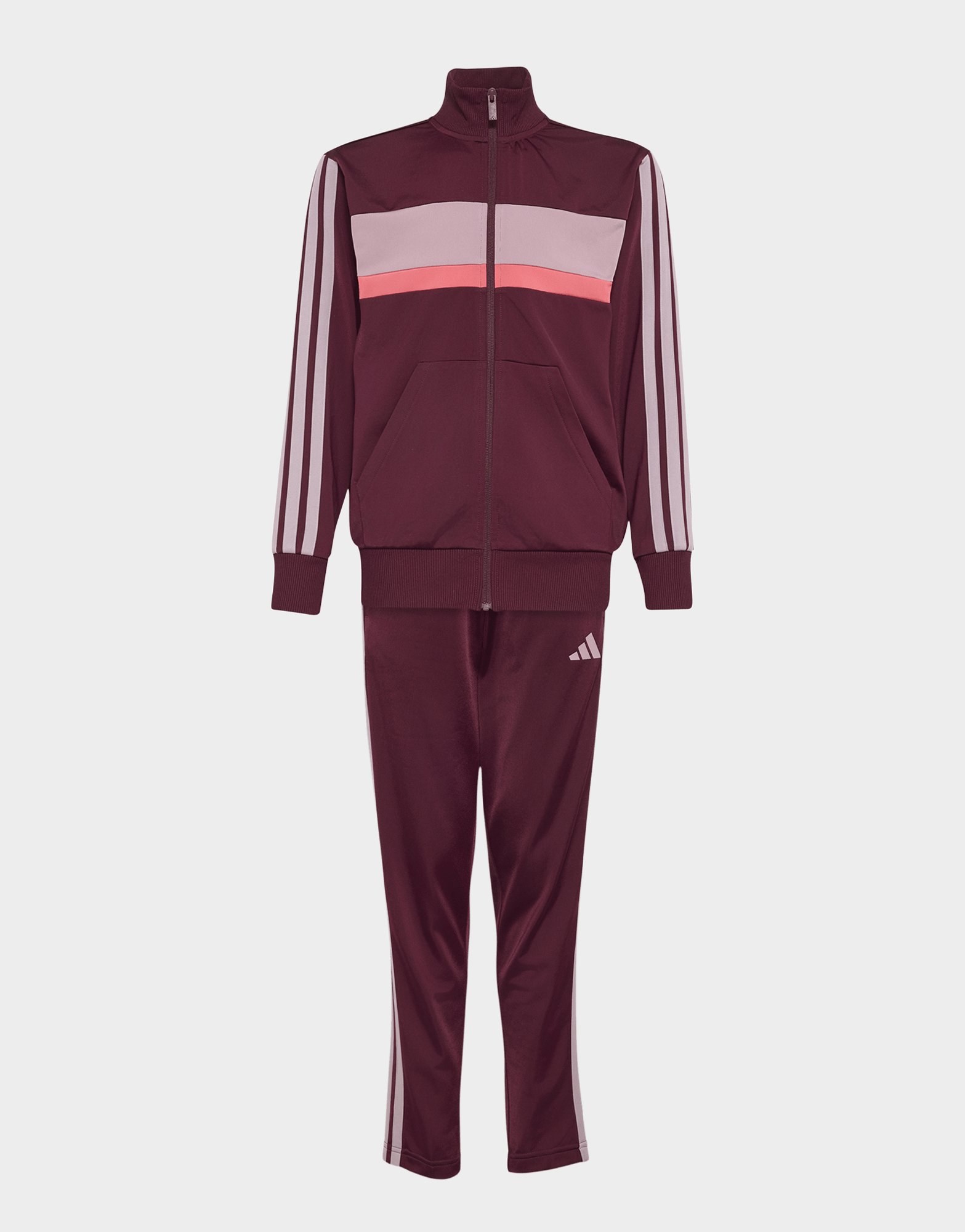 adidas Seasonal Essentials Tiberio 3-streifen Tricot Kids Trainingsanzug
