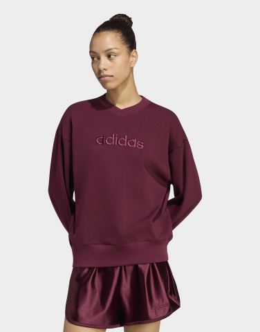 adidas Seasonal Essentials Satin-sweatshirt, V-ausschnitt