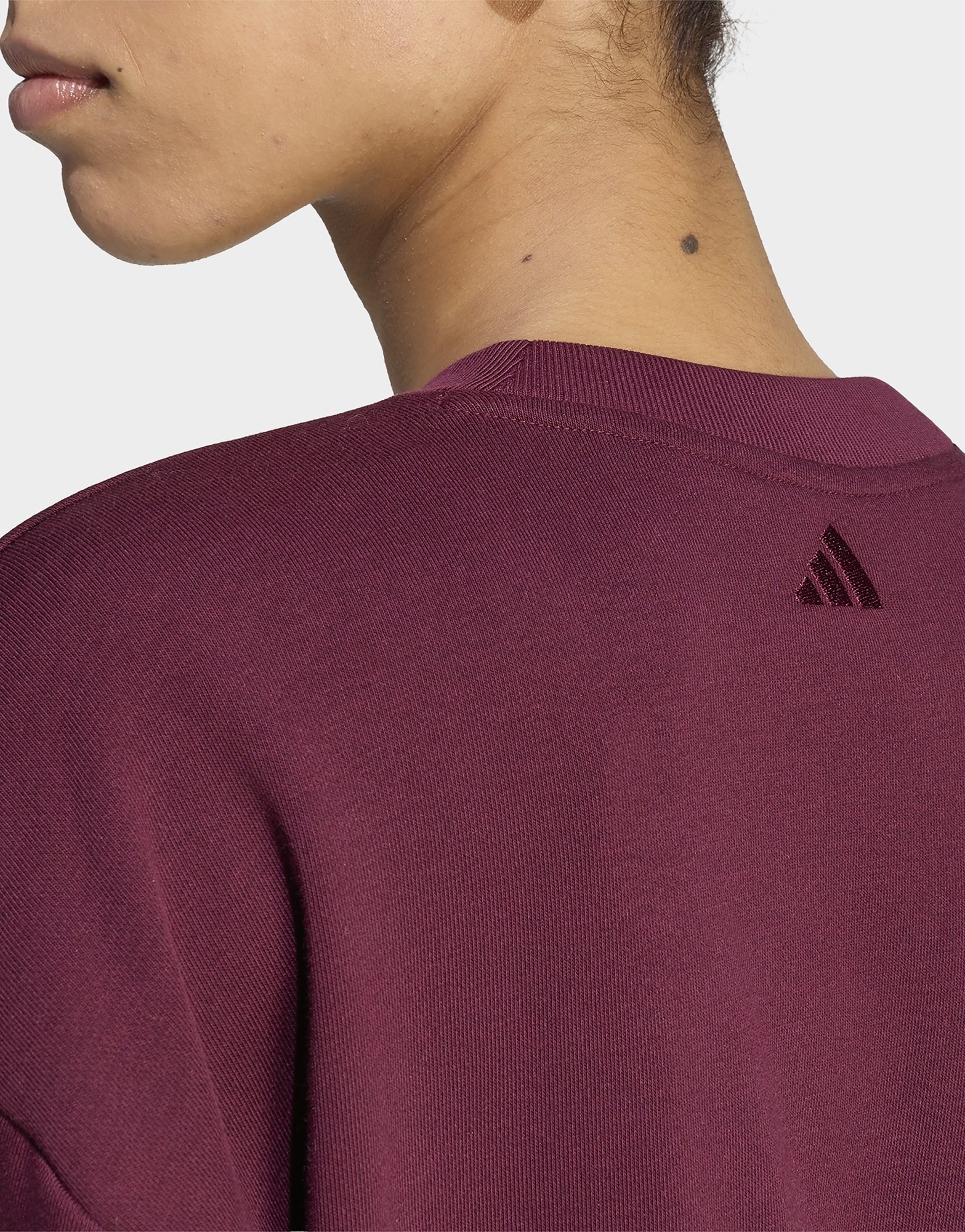 adidas Seasonal Essentials Satin-sweatshirt, V-ausschnitt