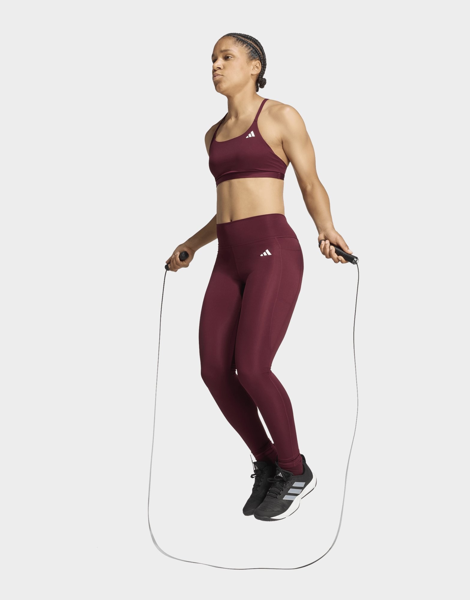 adidas Optime Essentials Leicht Stützender Workout Bh