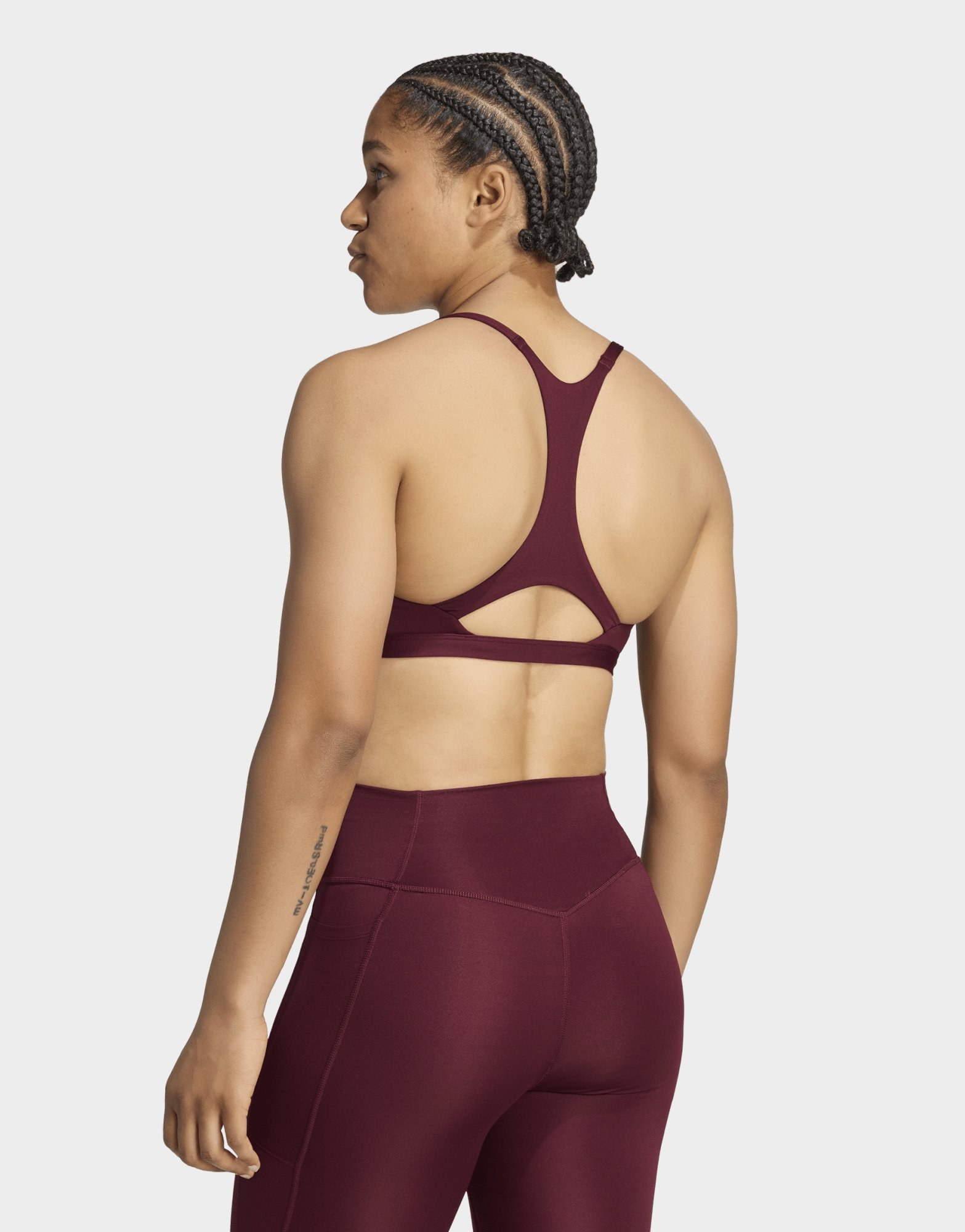 adidas Optime Essentials Leicht Stützender Workout Bh