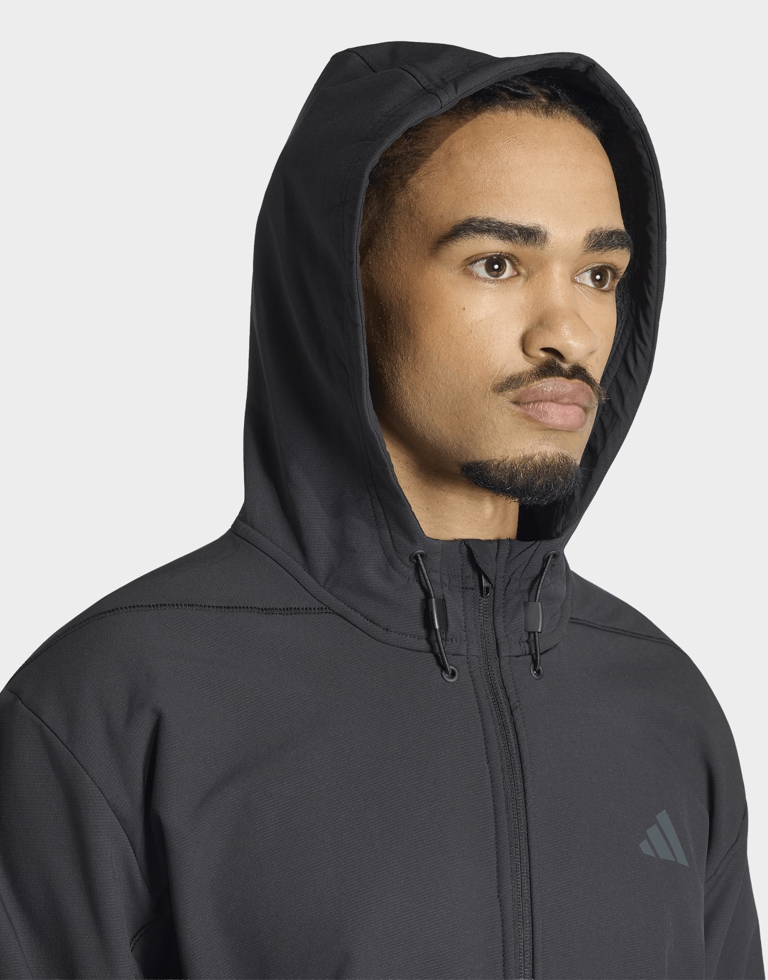 adidas D4t Climawarm Jacke, Durchgehender Reißverschluss