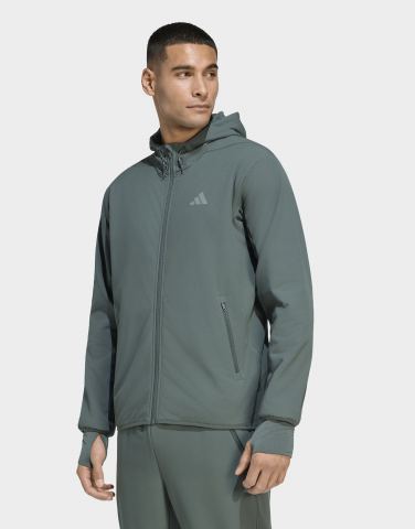 adidas D4t Climawarm Jacke, Durchgehender Reißverschluss