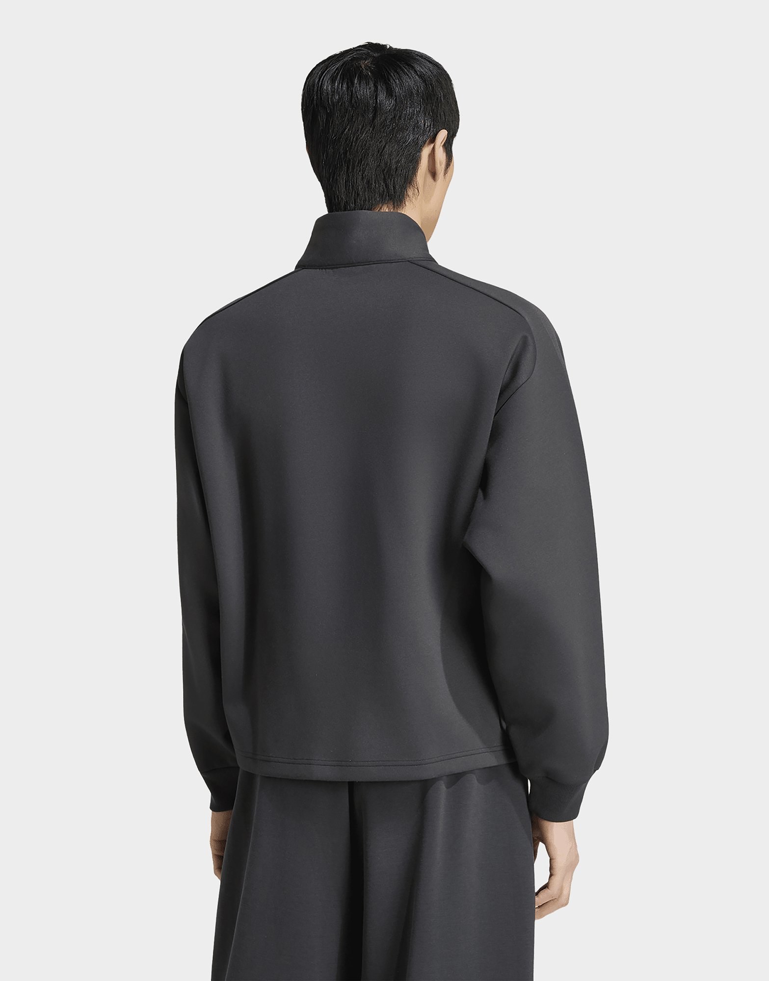 adidas Soft Lux Winter Sweatshirt, Reissverschluss Bis Zur Brust, Gewirktes Material