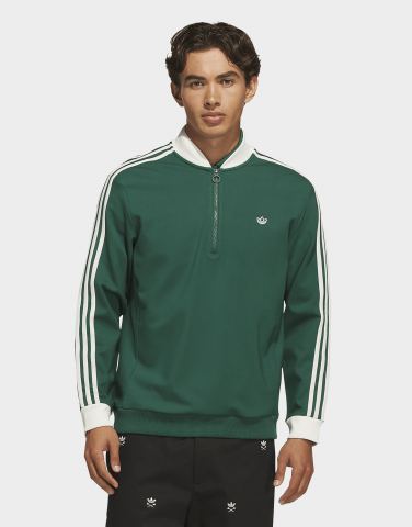 adidas Originals 3-streifen Sweatshirt, Reißverschluss Bis Zur Brust
