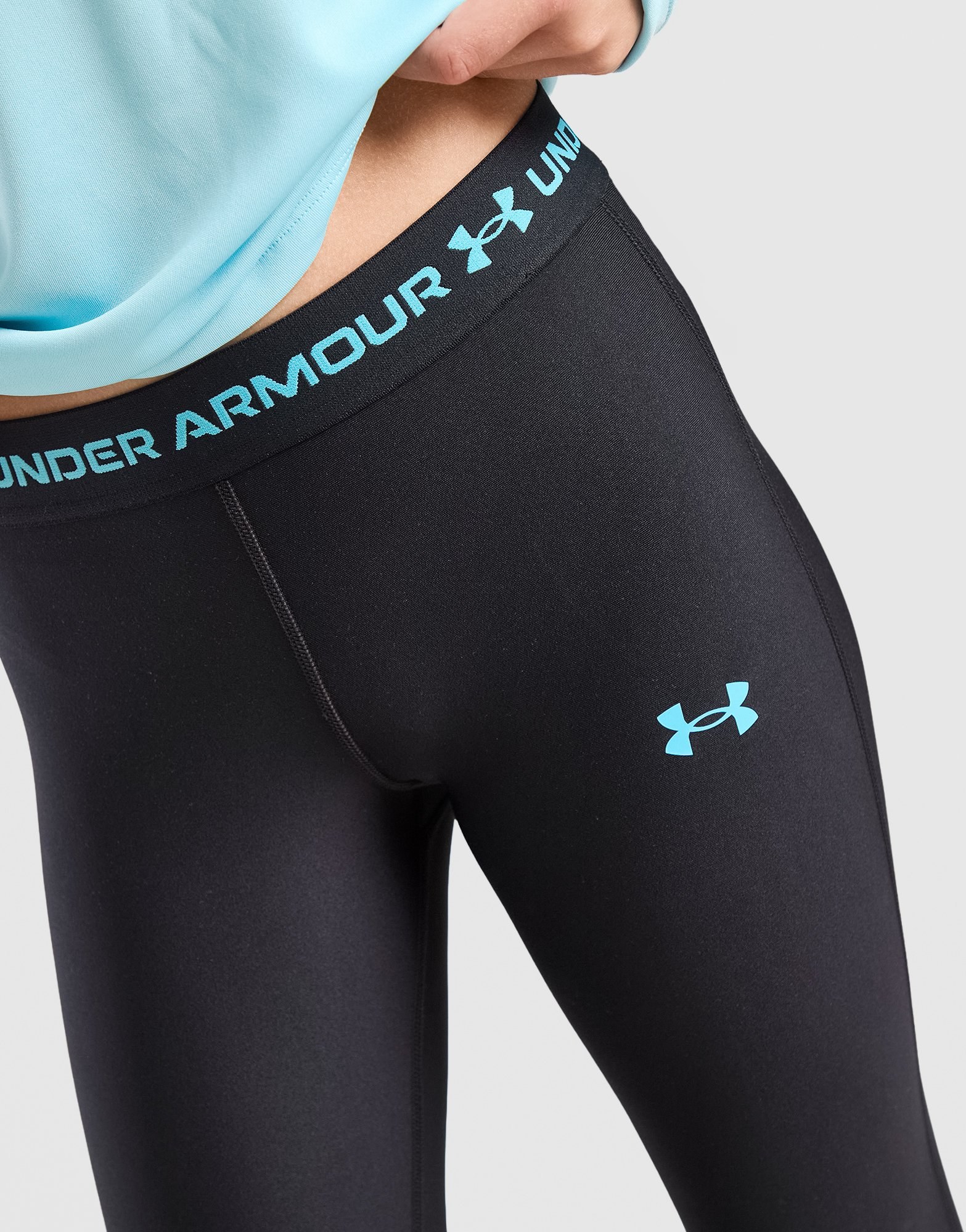 Under Armour HeatGear Branding Leggings für Mädchen