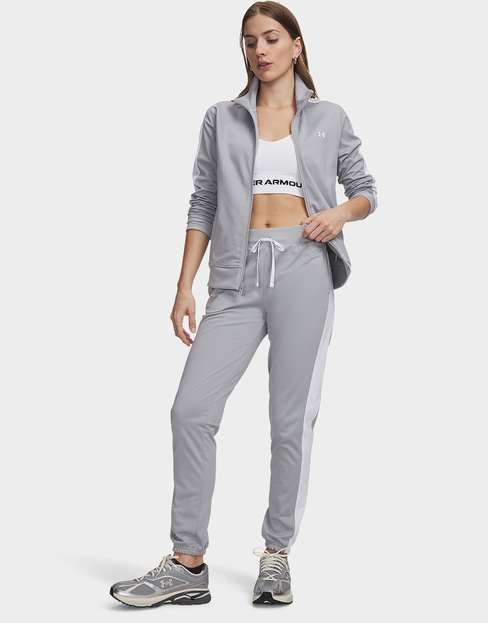 Under Armour Tricot Trainingsanzug Damen