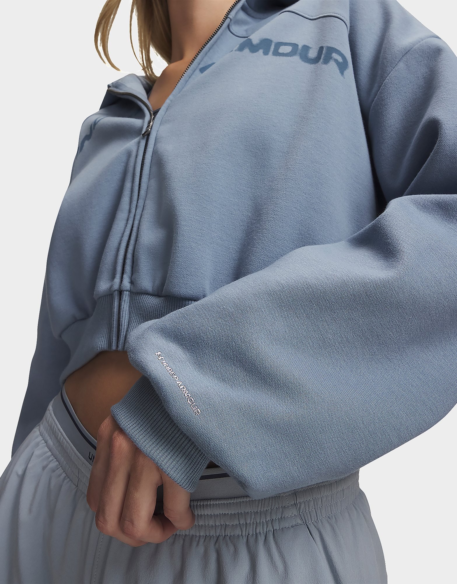 Under Armour Icon Fleece Wordmark Full-Zip