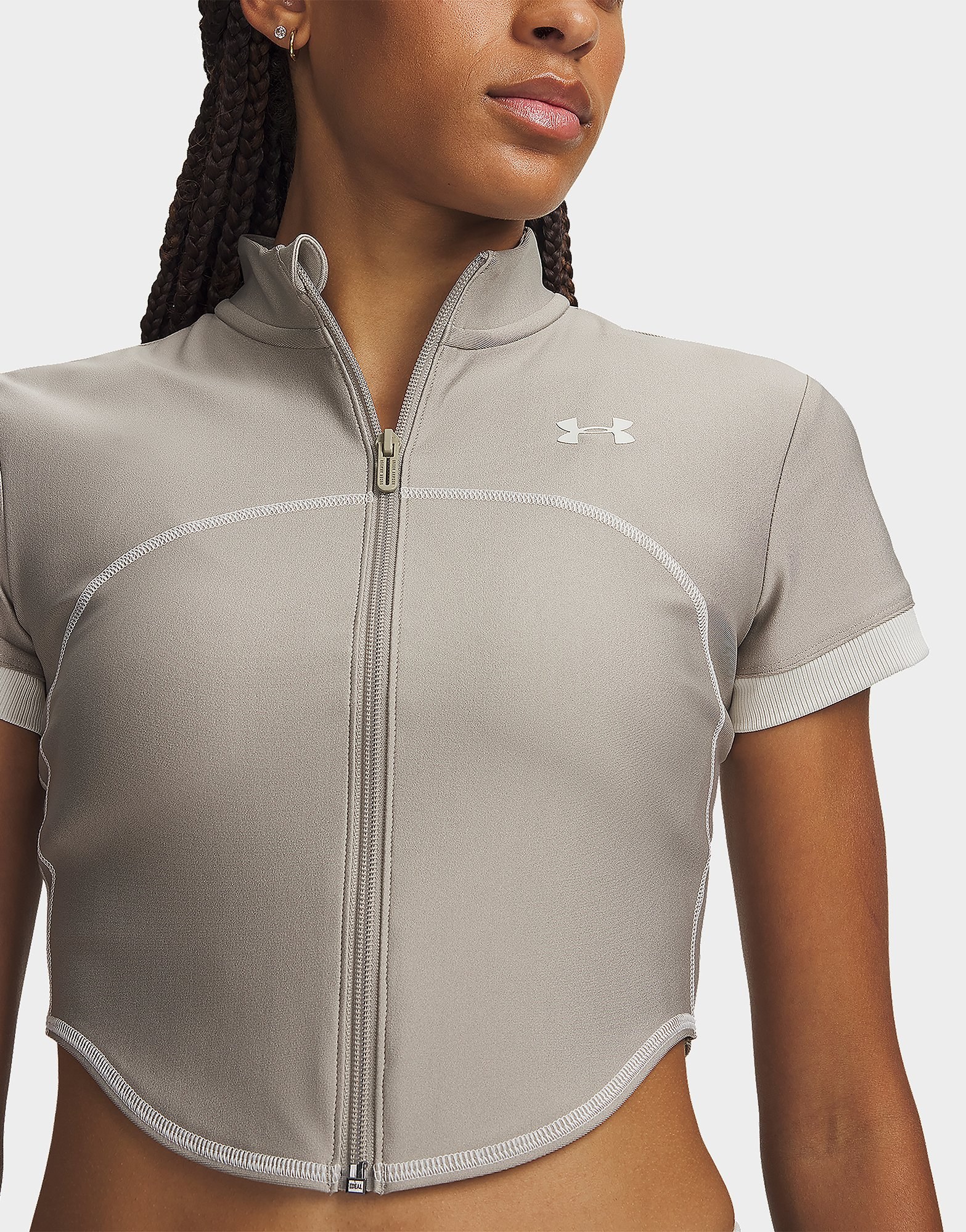 Under Armour HeatGear Kurzarm Full-Zip
