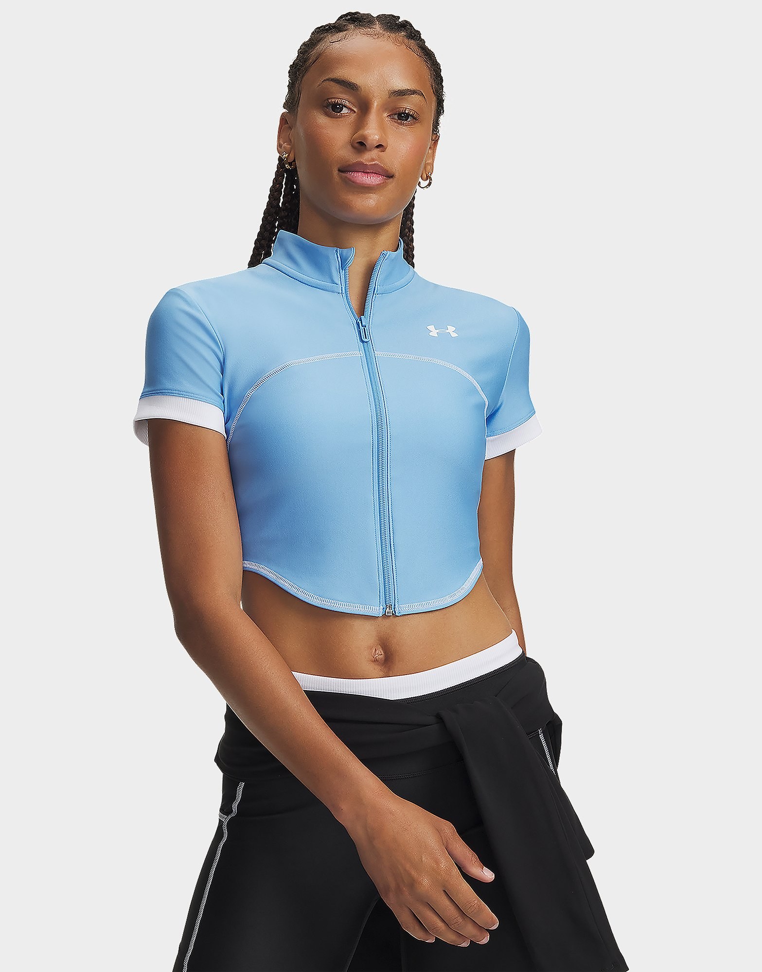 Under Armour HeatGear Kurzarm Full-Zip