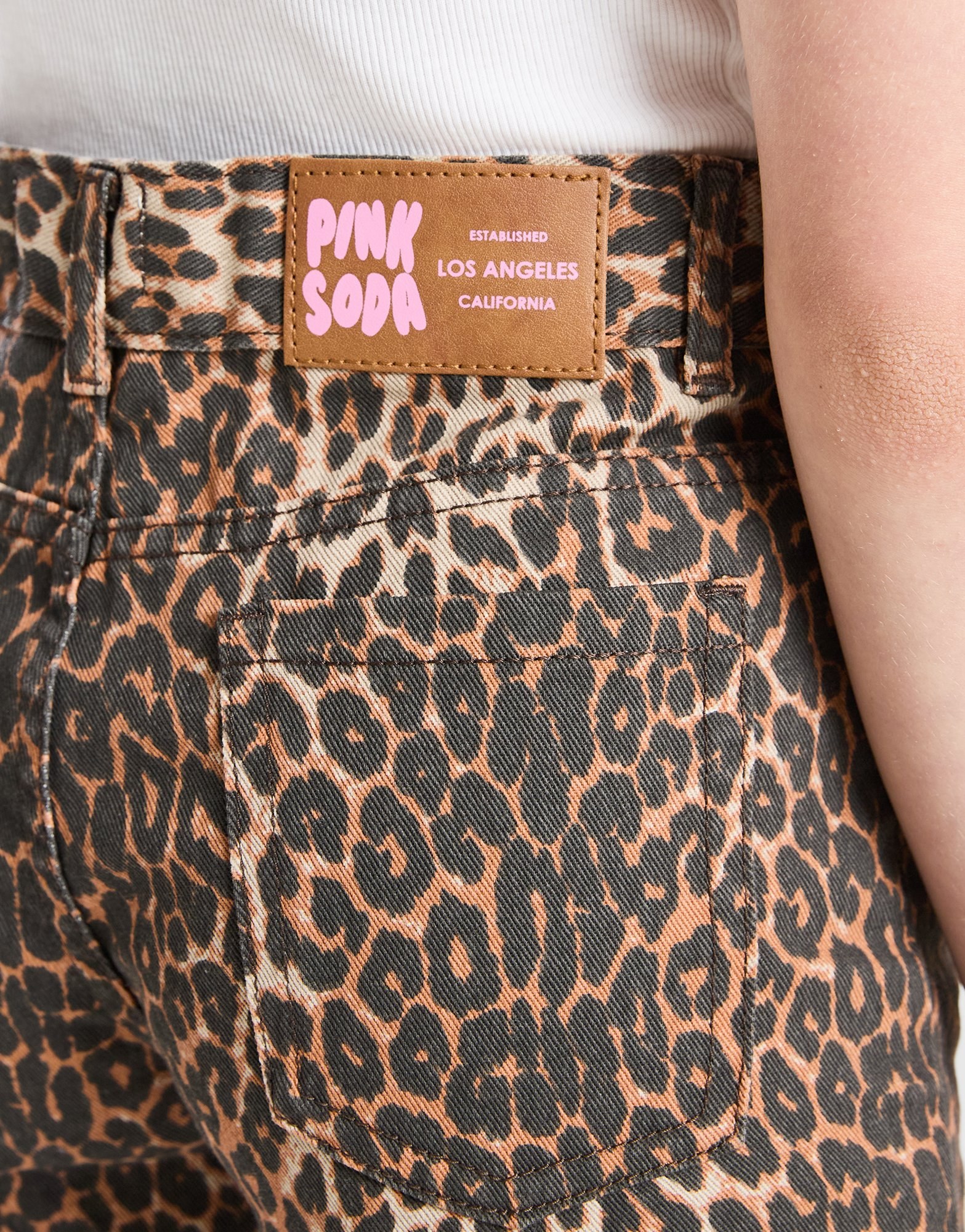 Pink Soda Sport Girls' Denim Shorts Kinder