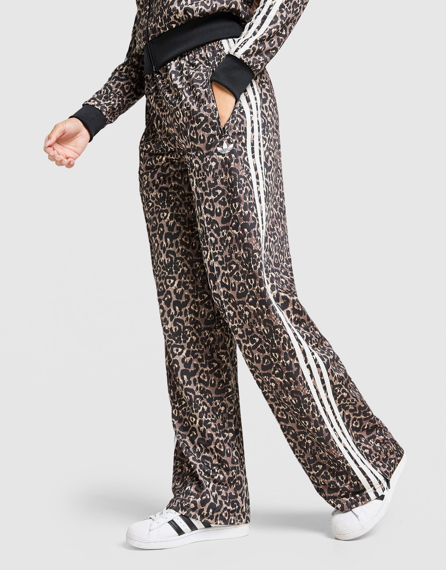 adidas Originals Leopard Print Firebird Trainingshose