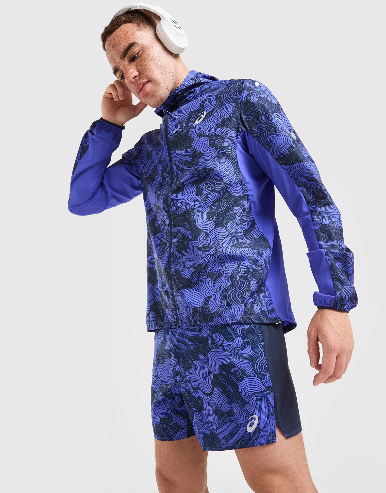 ASICS Fujitrail All Over Print Shorts