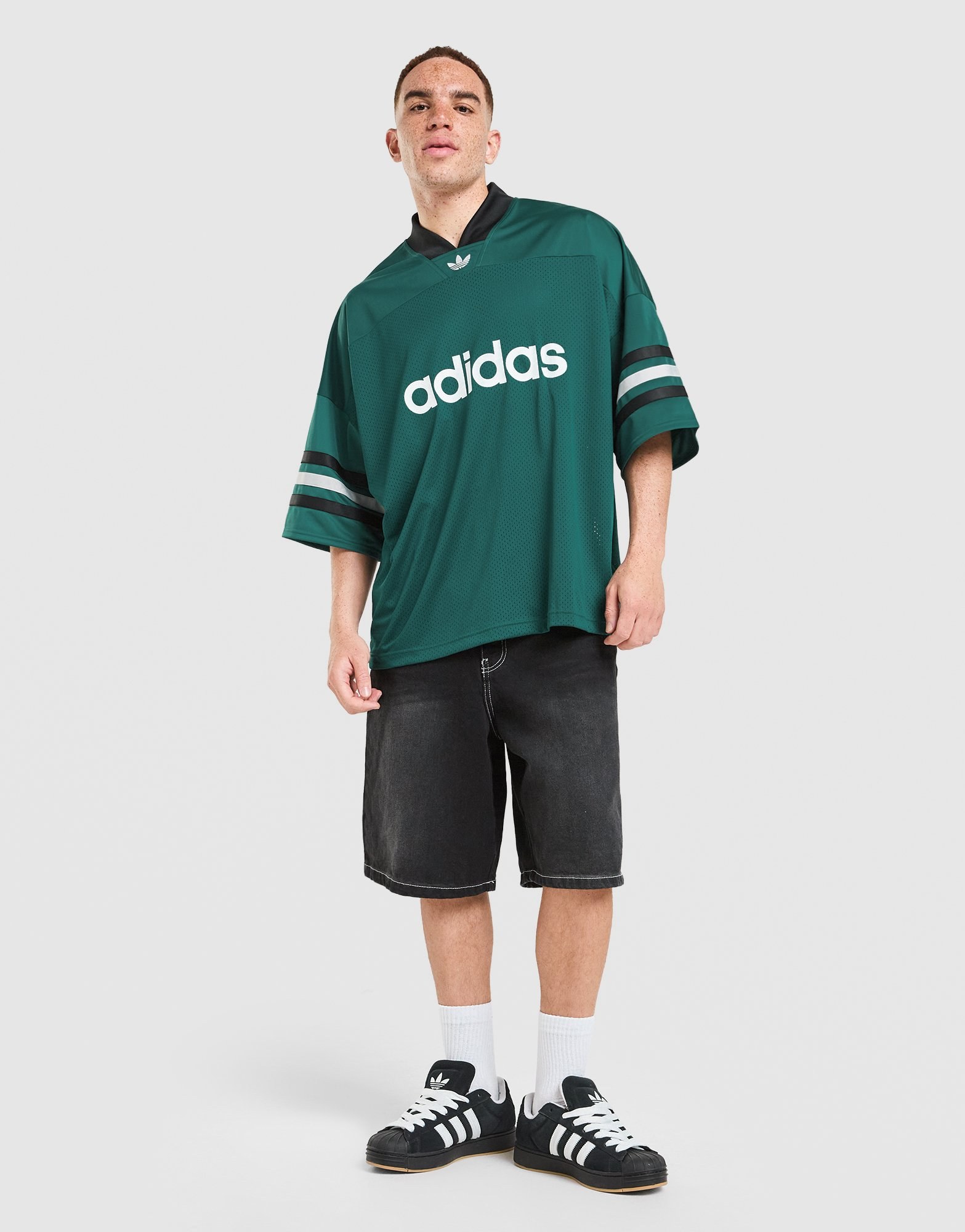 adidas Originals Adicolor Oversized Football Jersey