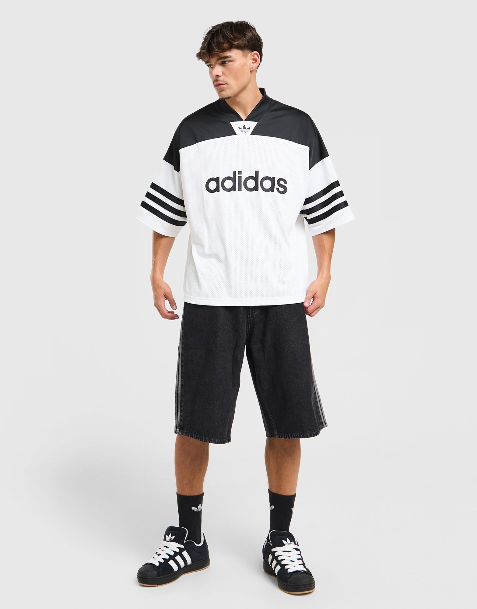 adidas Originals Adicolor Oversized Football Jersey