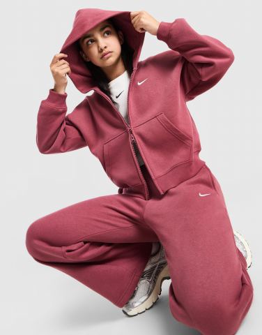Nike Girls' Studio Fleece Full-Zip Hoodie Kinder