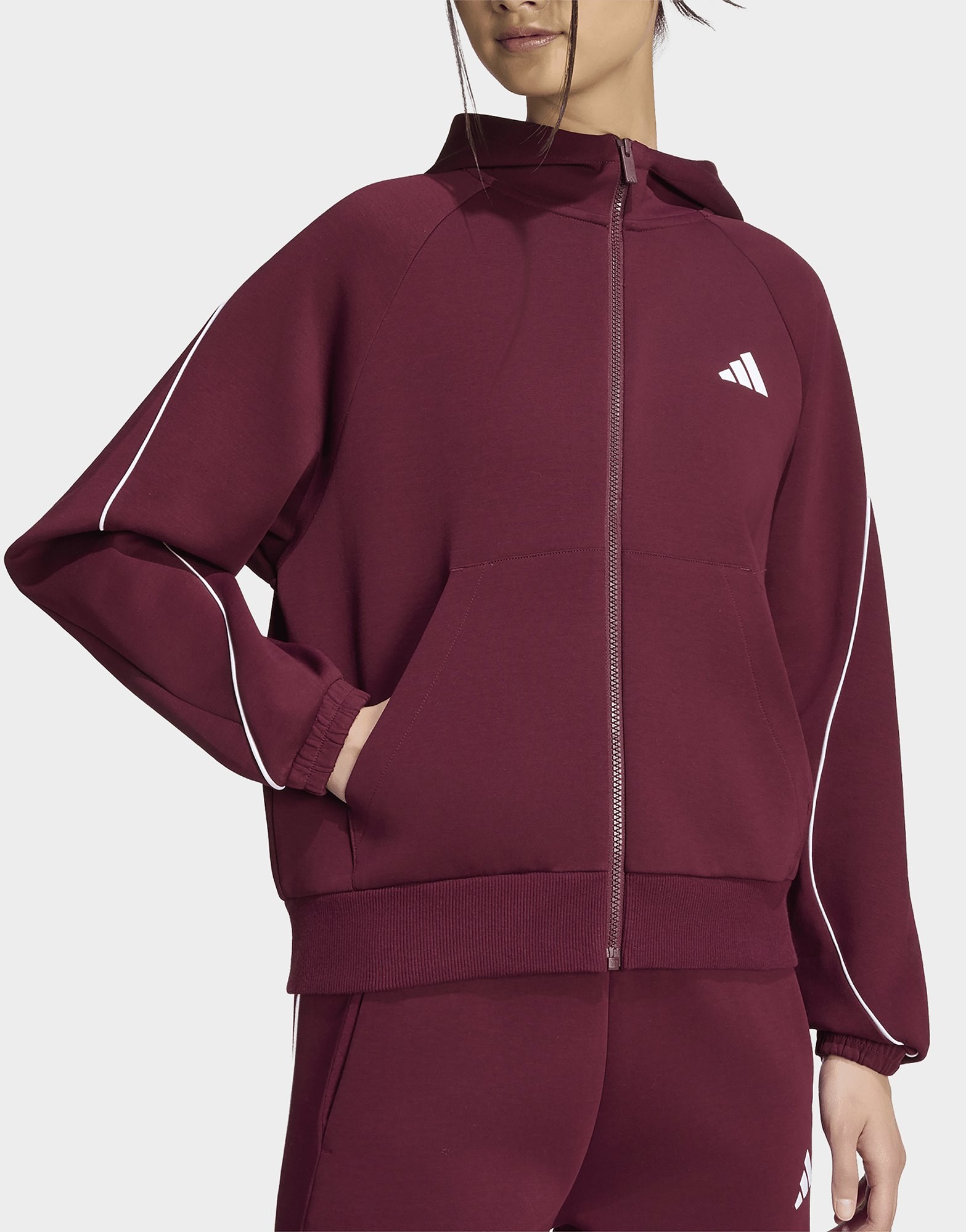 adidas Stadium Small Logo Kapuzenjacke