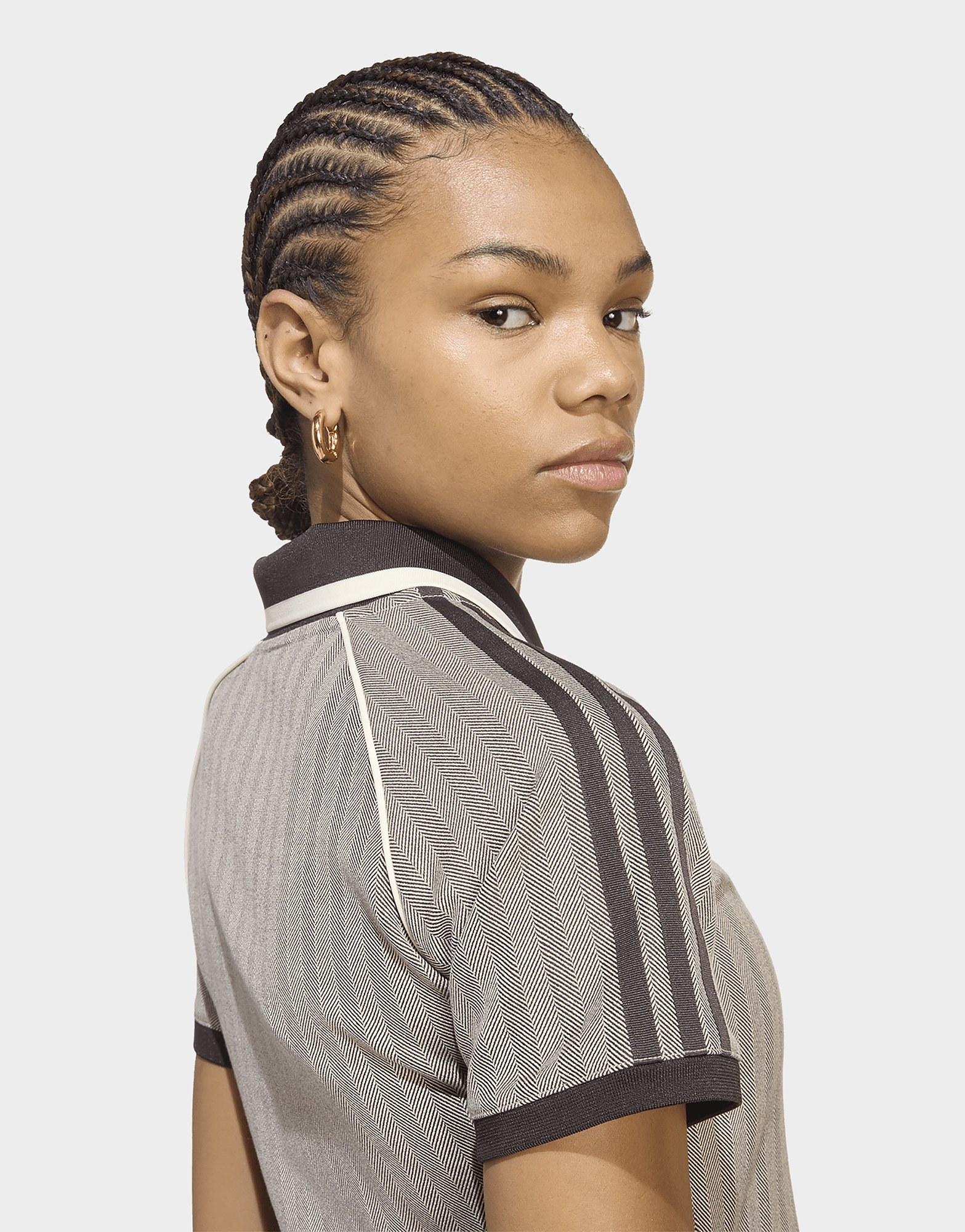 adidas Tweed-poloshirt