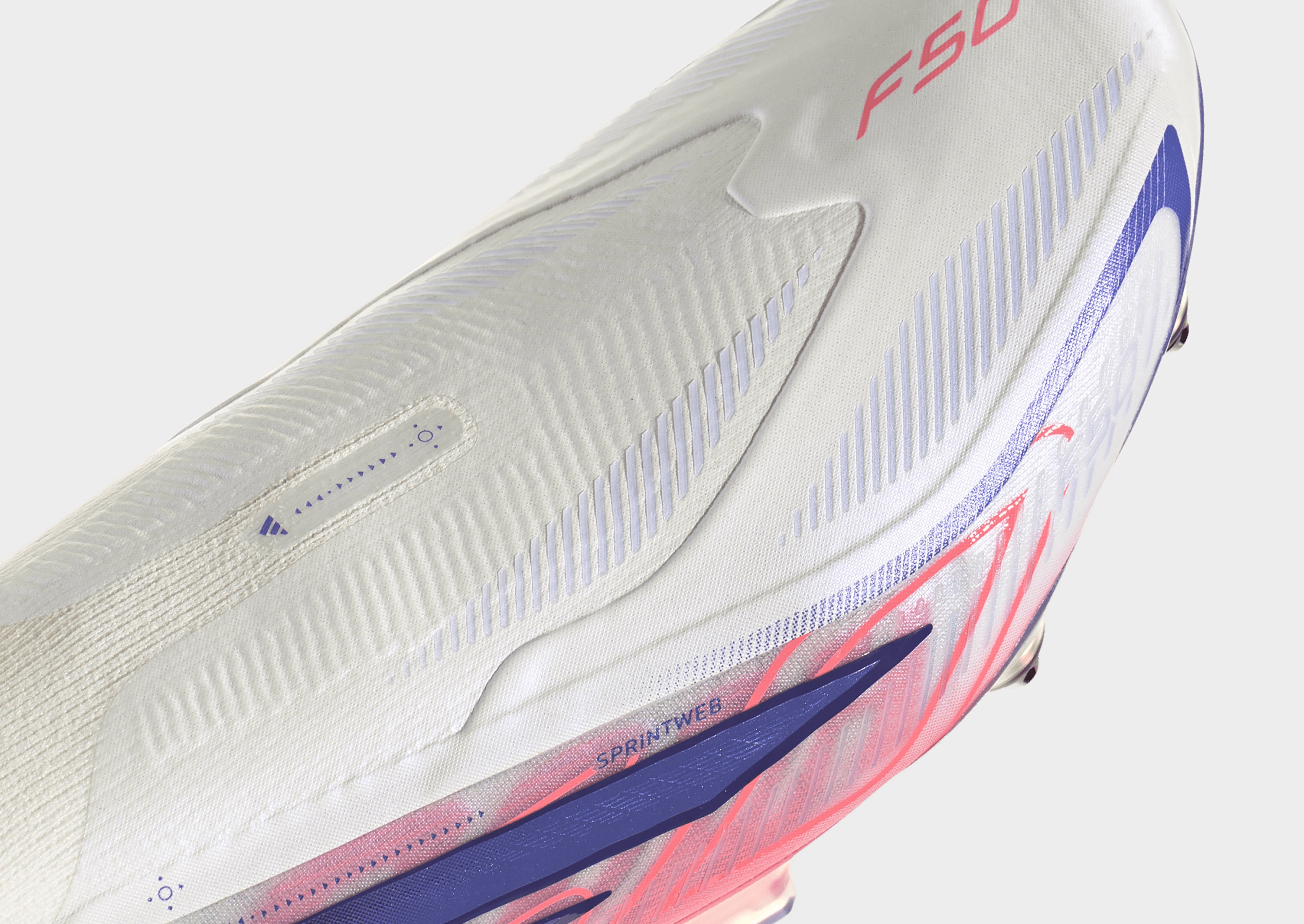 adidas F50 Hyperfast Elite Fußballschuh, weiche Böden, schnürlos