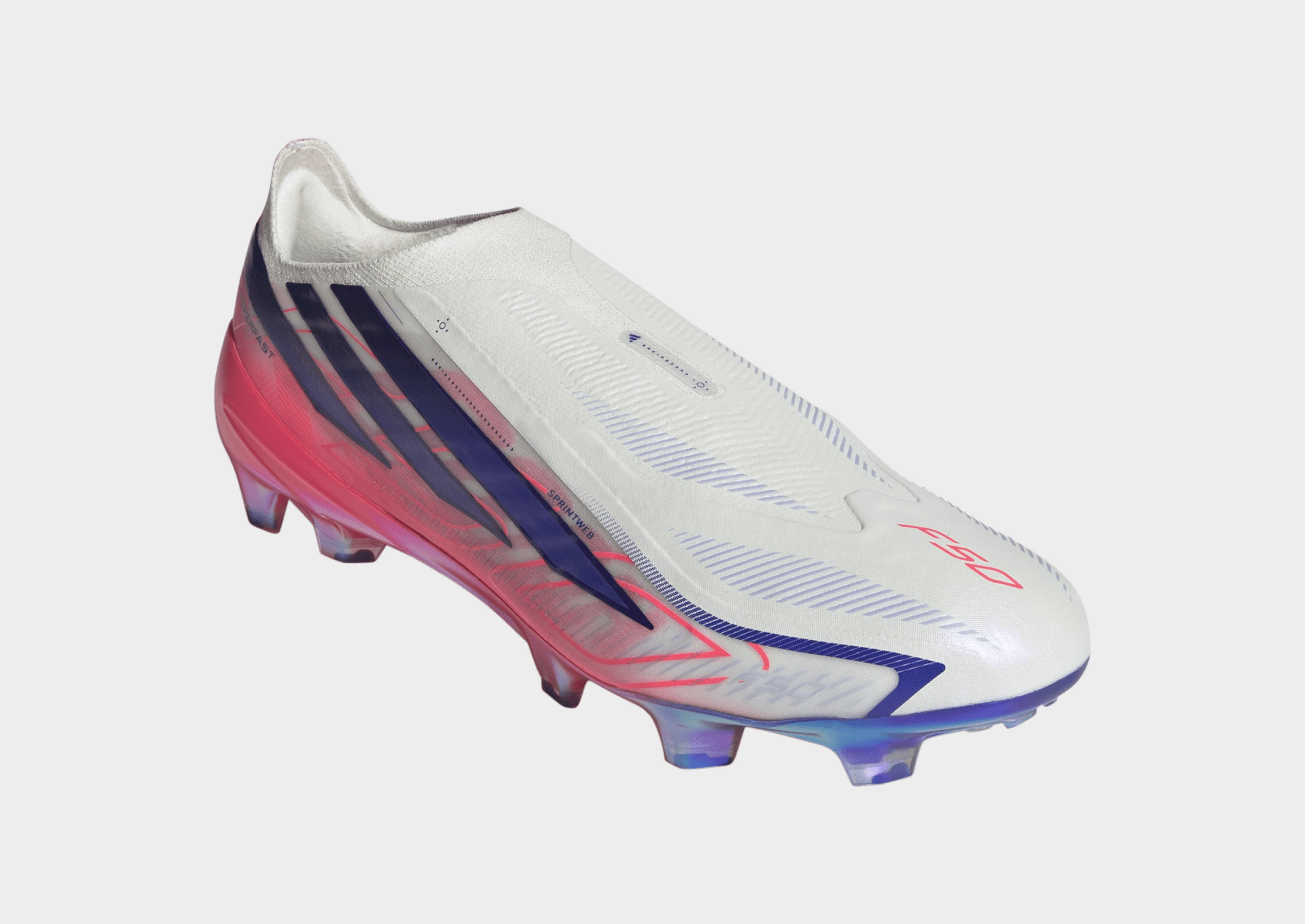 adidas F50 Hyperfast Elite Fußballschuh, Feste Böden, Ohne Schnürsenkel