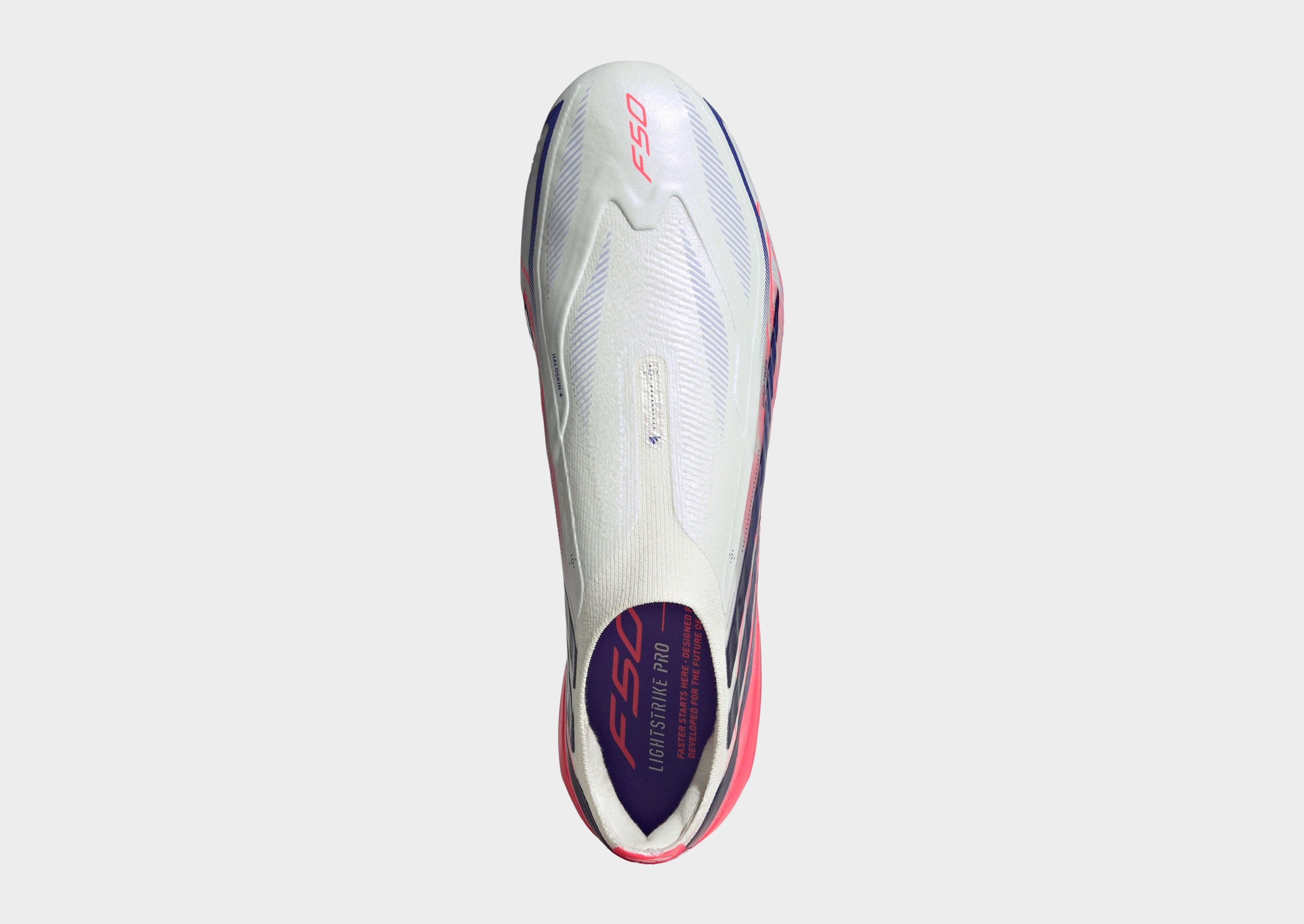 adidas F50 Hyperfast Elite Fußballschuh, Feste Böden, Ohne Schnürsenkel