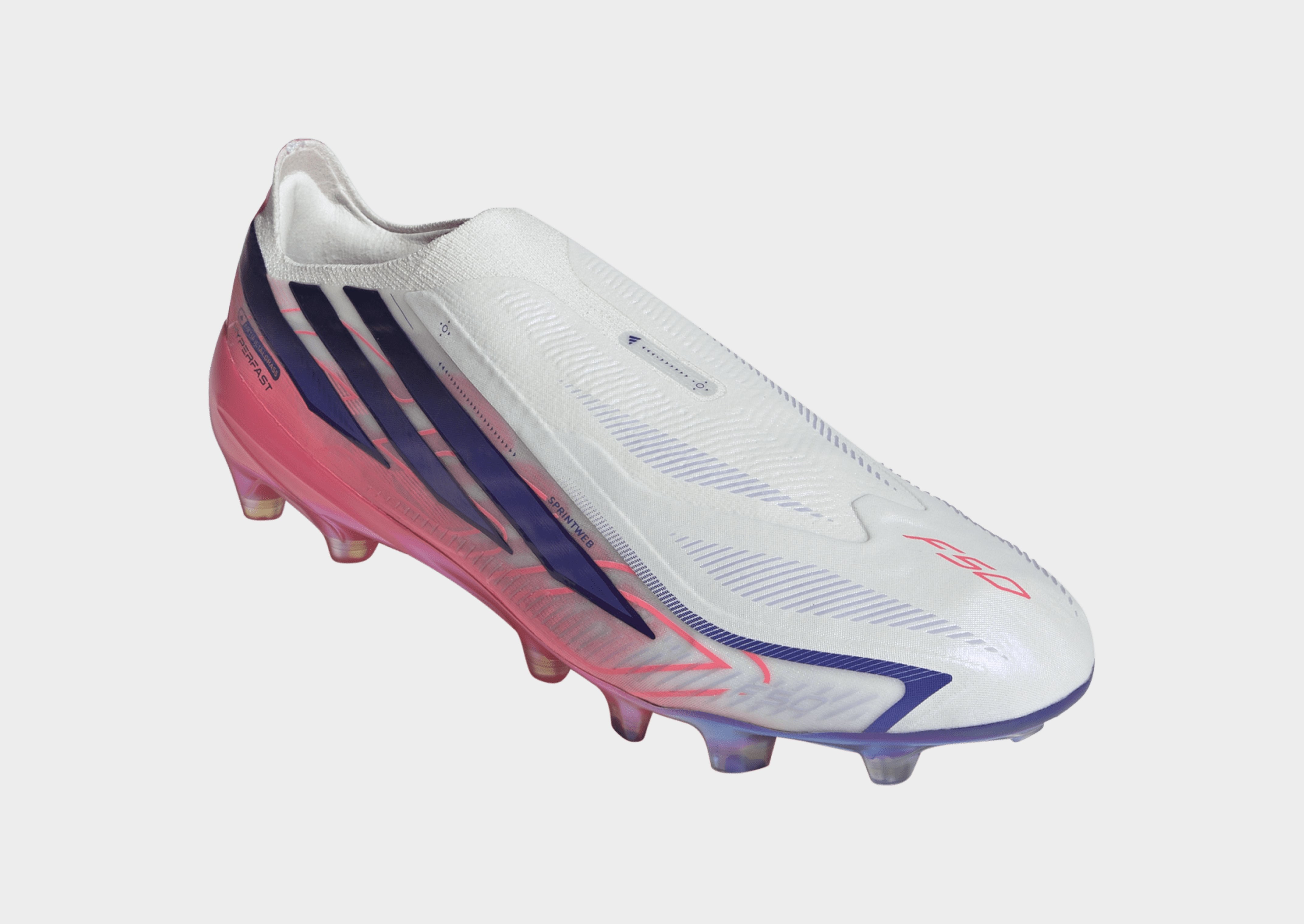 adidas F50 Hyperfast Elite Fußballschuh, Kunstrasen, Schnürlos
