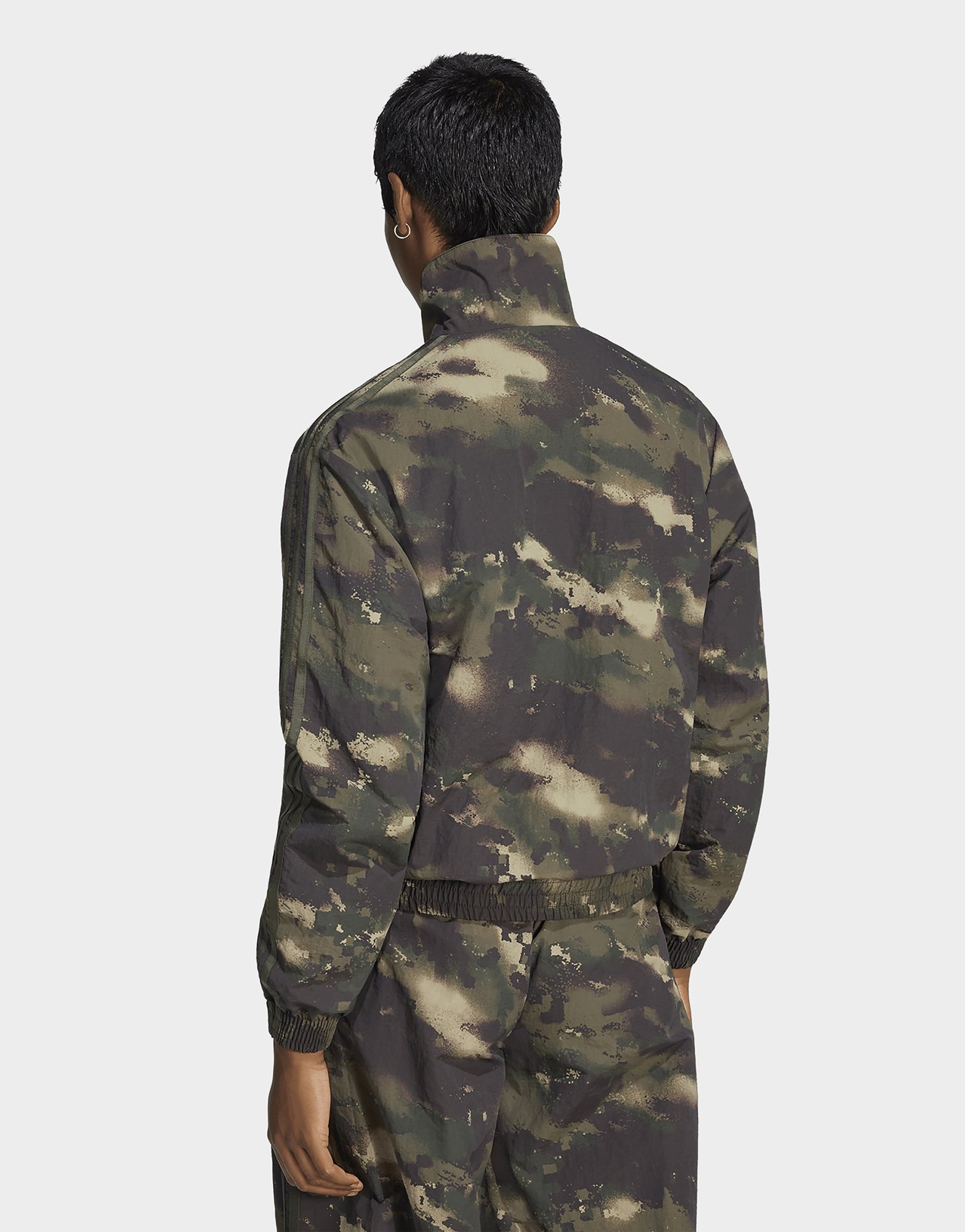 adidas Originals Jacke, Camouflage-muster, Locker Geschnitten