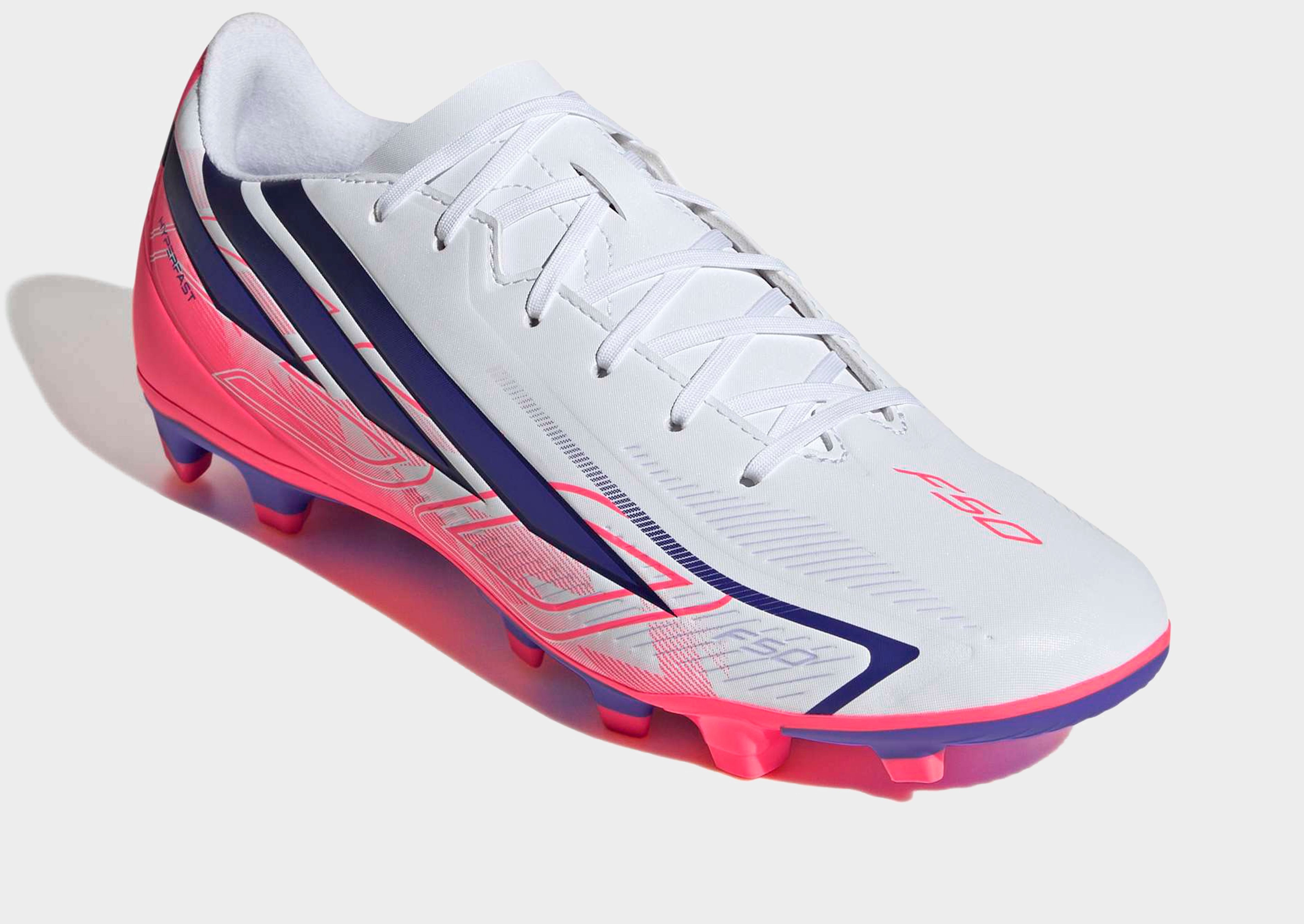 adidas F50 Hyperfast Club Fußballschuh, Feste Böden/gemischte Böden