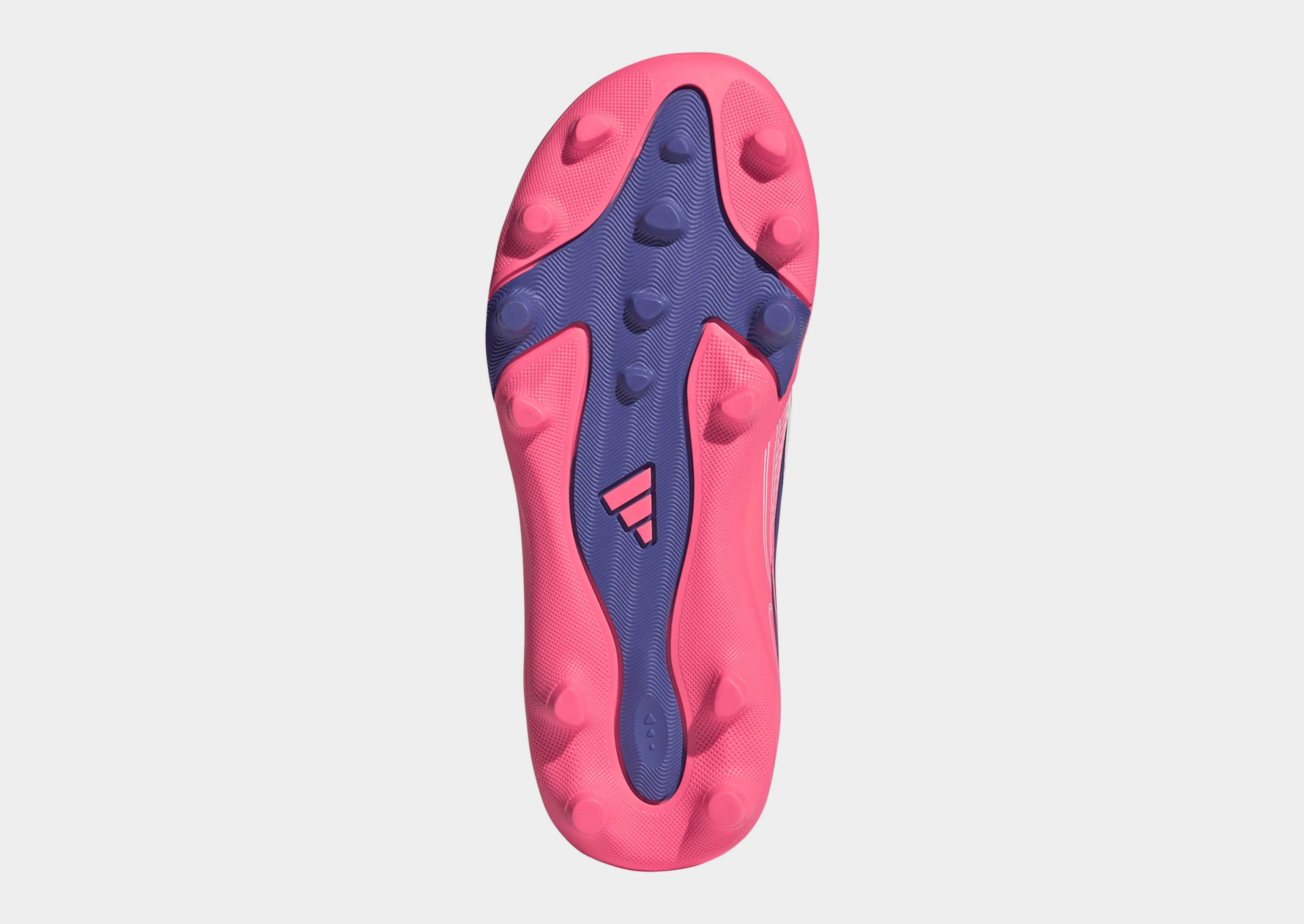 adidas F50 Hyperfast Club Kids Fußballschuh, Naturrasen/Gemischte Böden, Klettverschluss