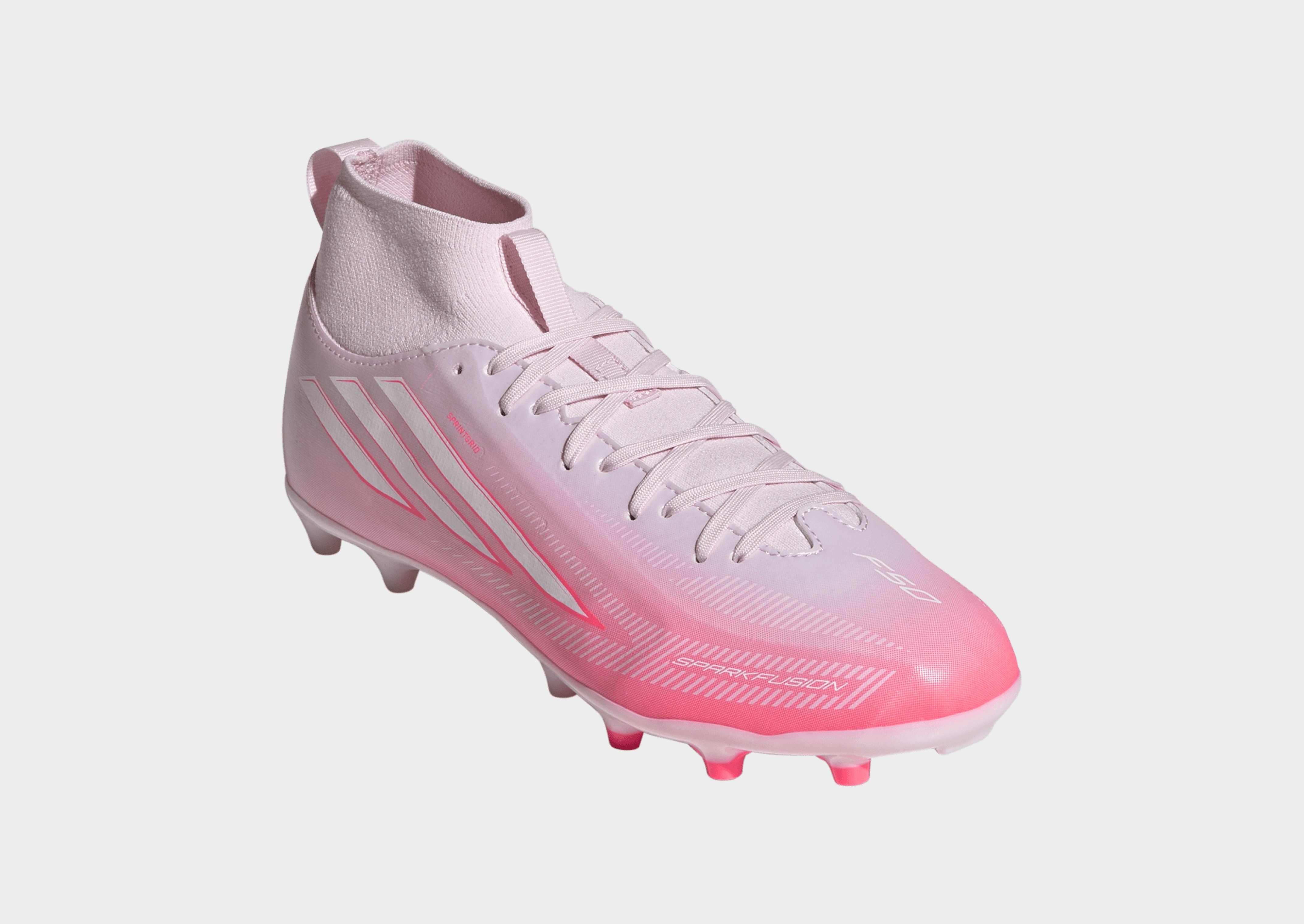 adidas F50 Sparkfusion League Kids Fußballschuh, Feste Böden / Kunstrasen, Halbhoch Geschnitten