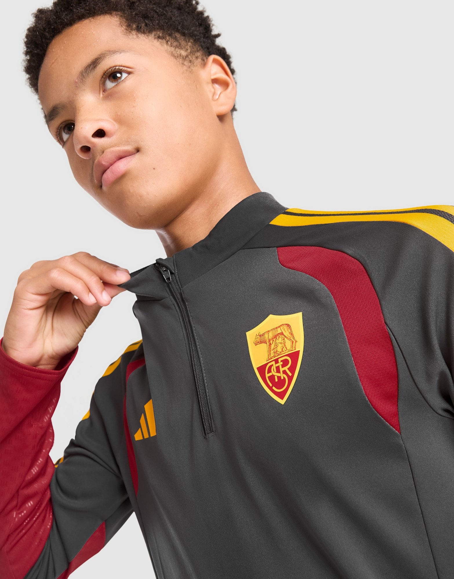 adidas AS Roma Tiro 26 Trainingstrikot-Oberteil Kinder