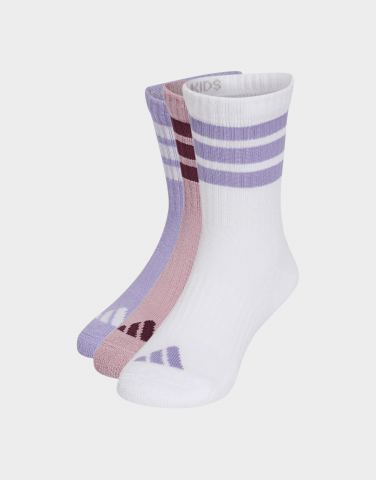 adidas 3-streifen Kids Socken, Knöchellang, Mit Polsterung, 3er-pack