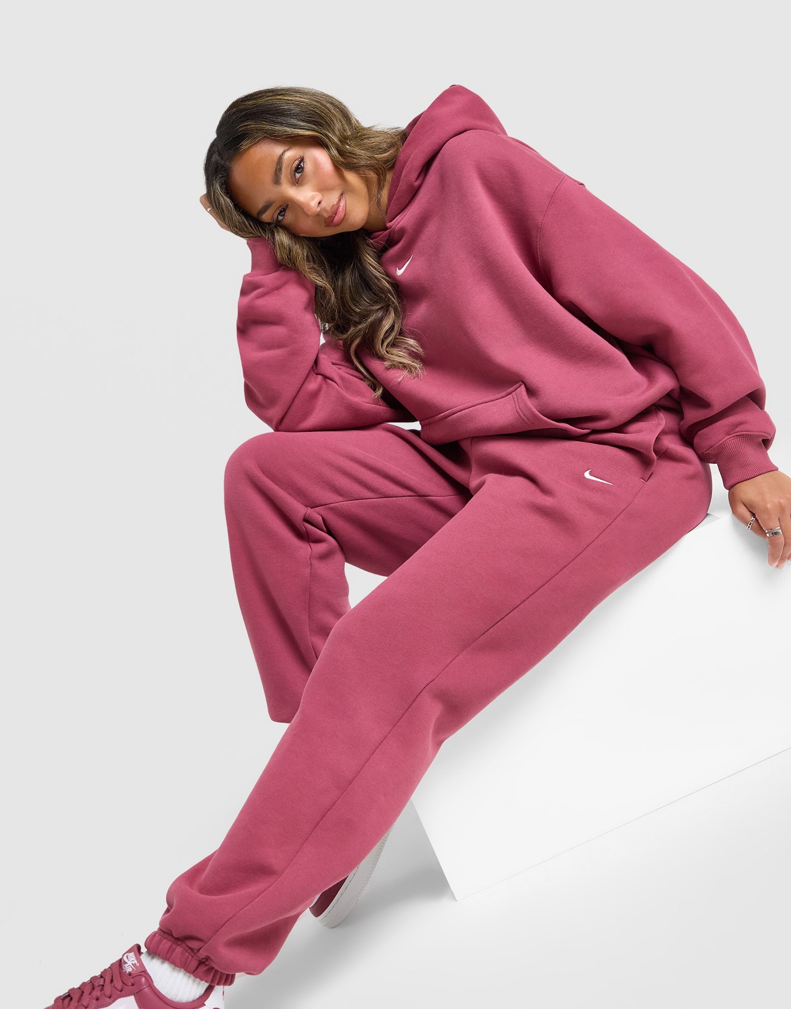 Nike Studio Fleece Oversized Jogginghose