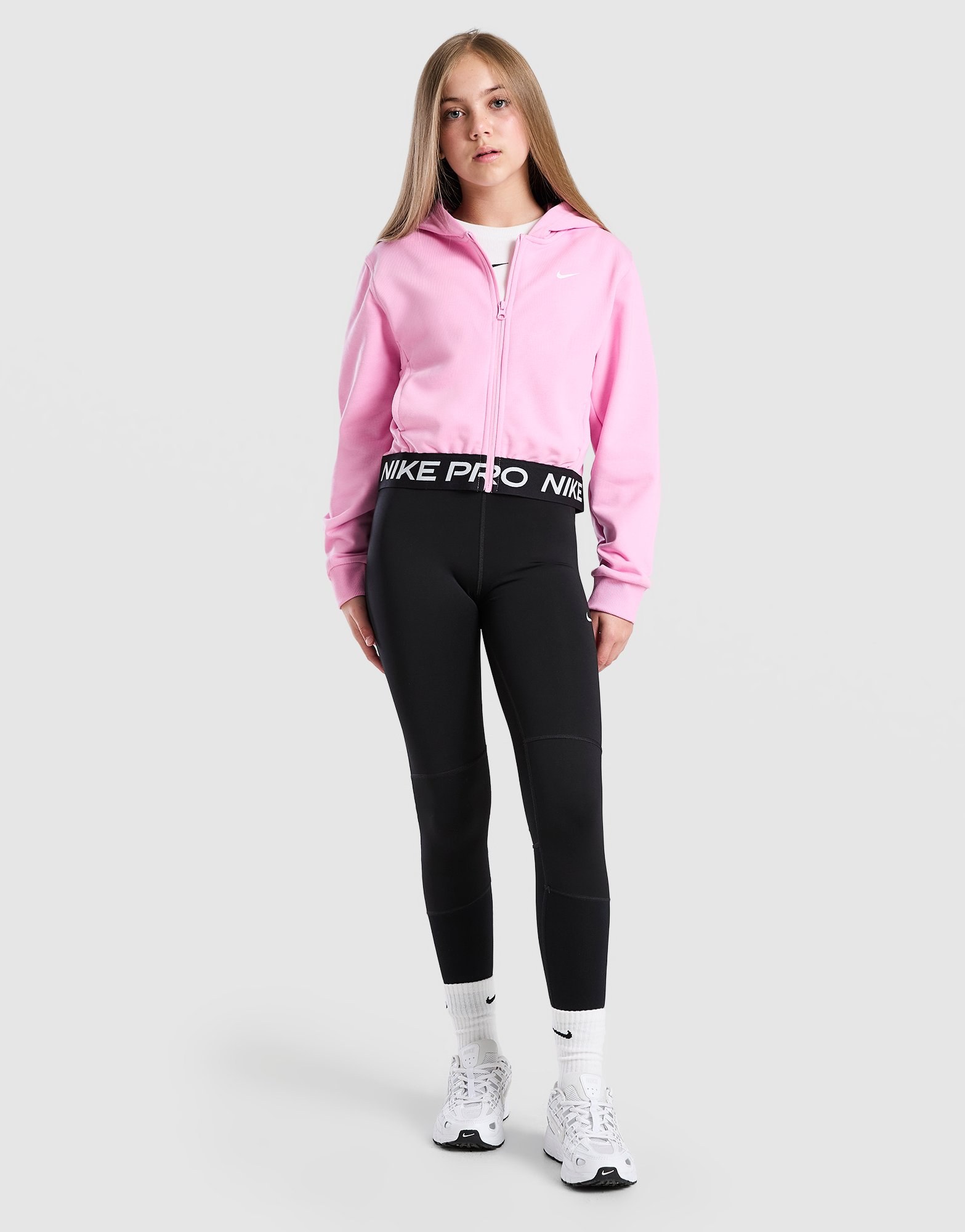 Nike Girls' Pro Fleece Hoodie Kinder