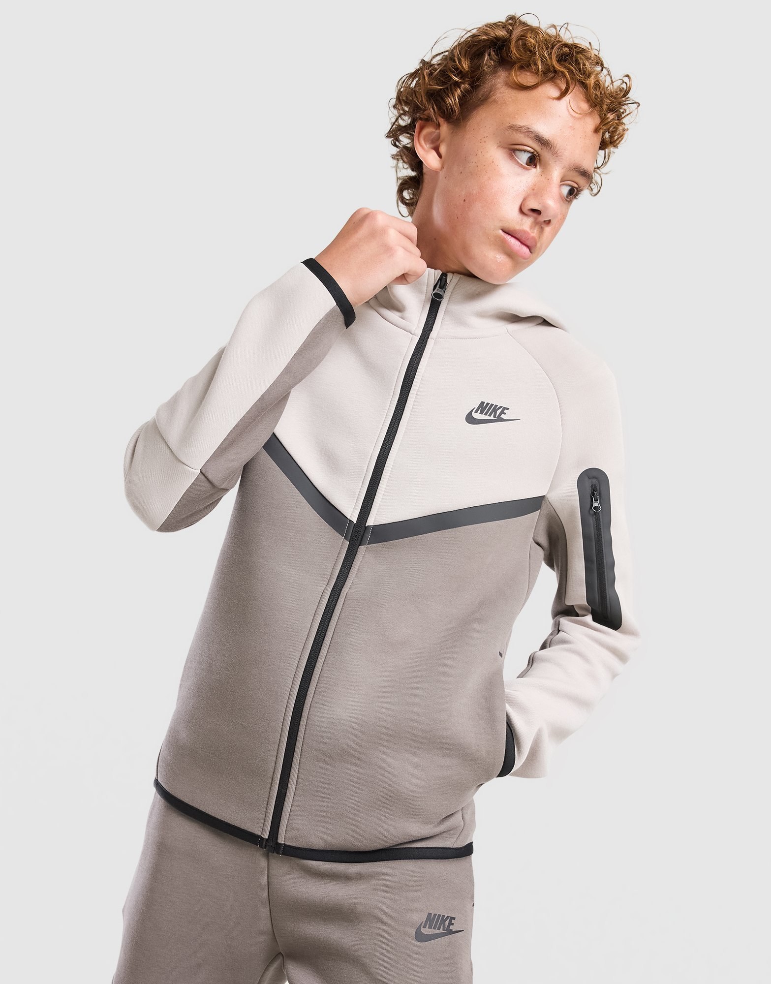 Nike Tech Fleece Full Zip Hoodie Kinder