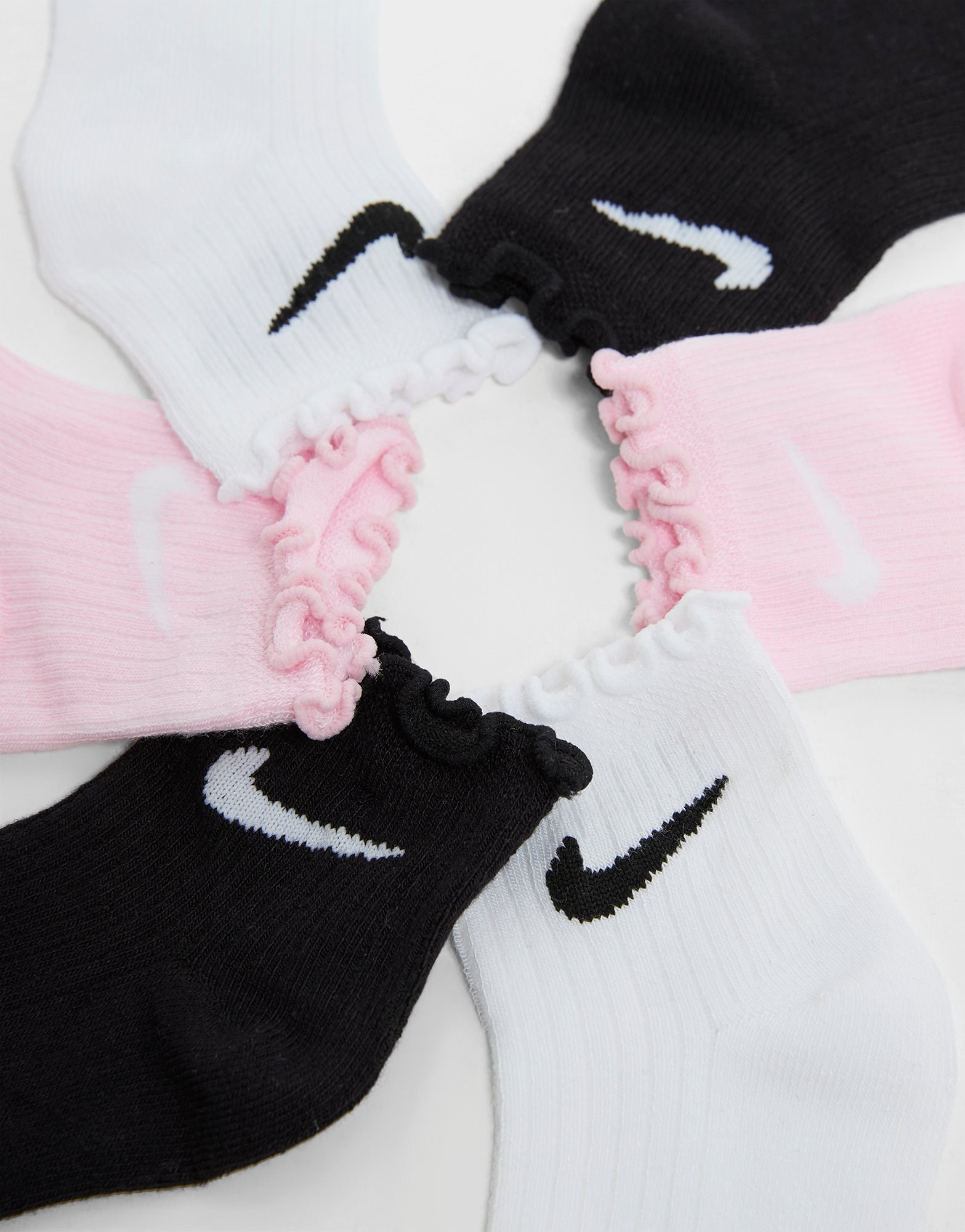 Nike 6er-Pack Ruffle Kurzsocken Kinder