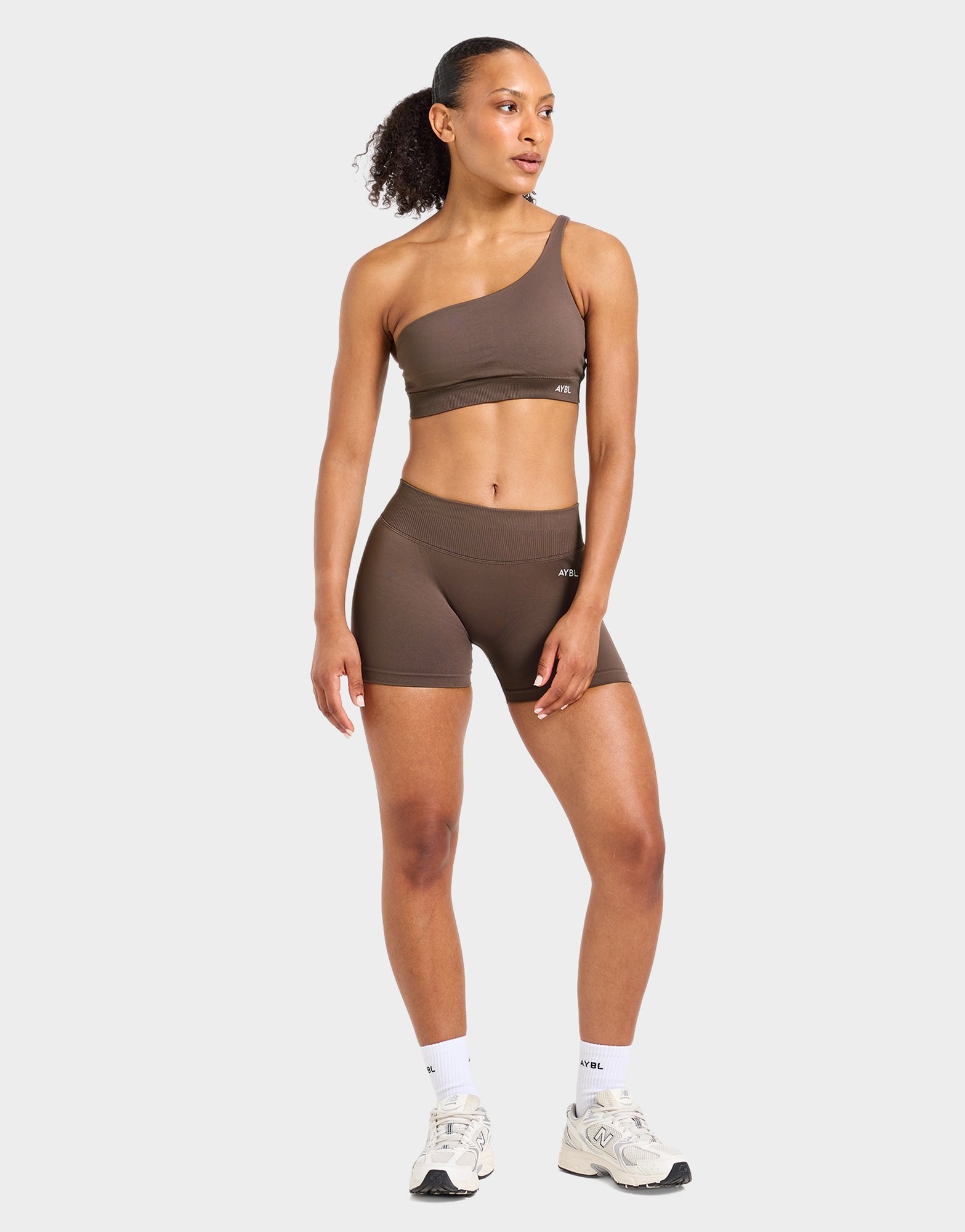 AYBL Enhance Seamless One Shoulder Sport-BH