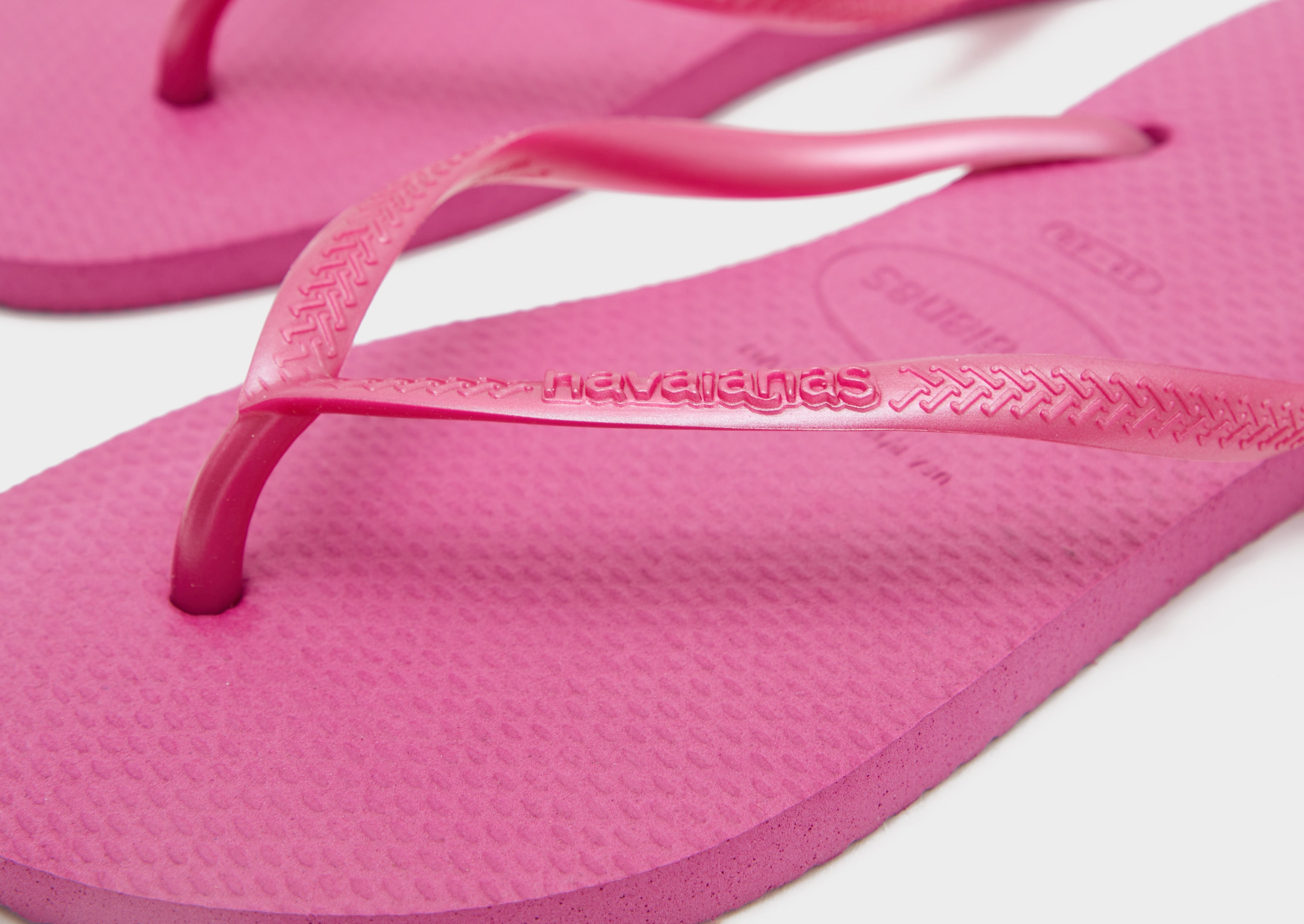 Havaianas Slim Logo Metallic Flip-Flops Damen