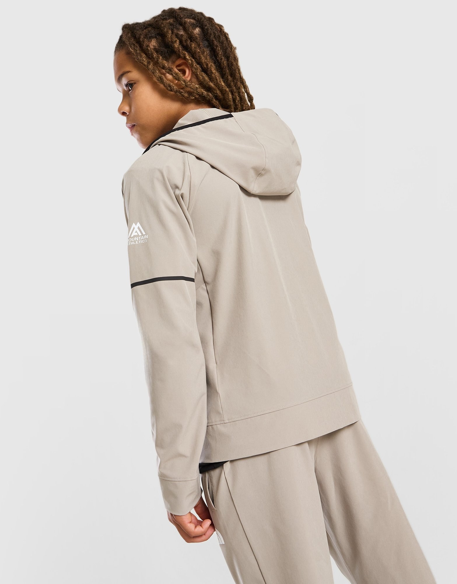 The North Face Mountain Athletic Woven Full Zip Hoodie Junior