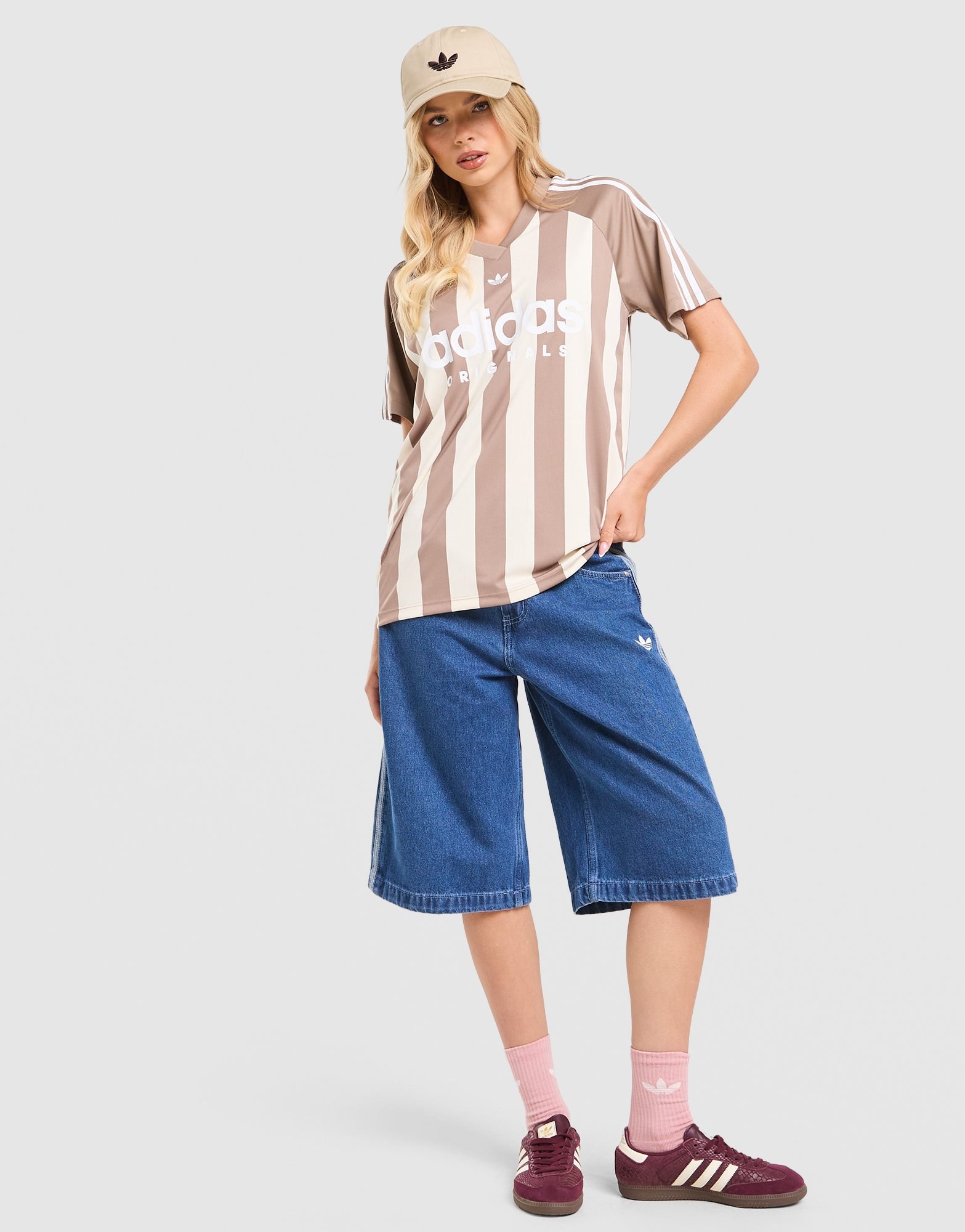 adidas Originals Stripe Fußball Jersey