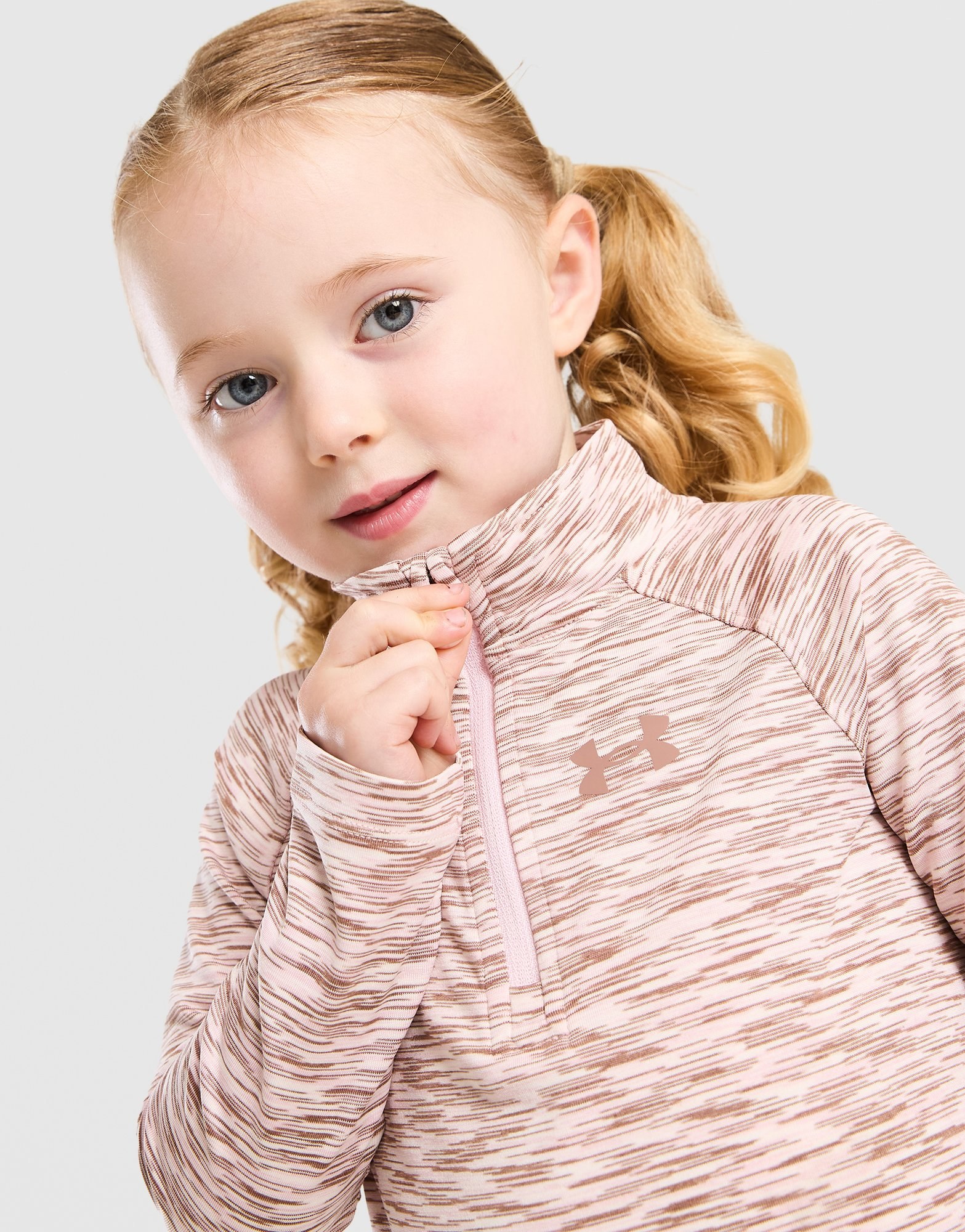 Under Armour Girls' Twist 1/4-Zip Set Babys
