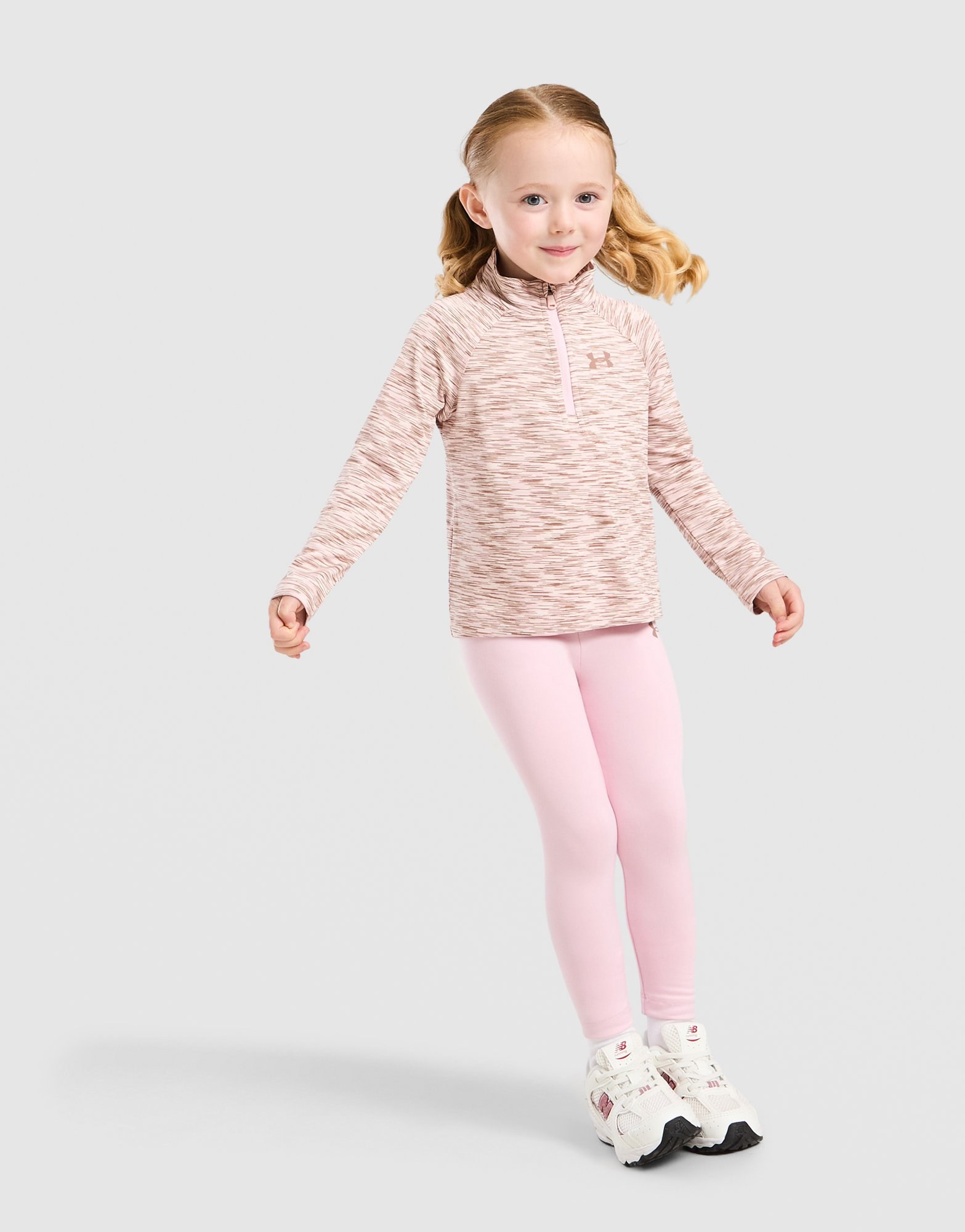 Under Armour Girls' Twist 1/4-Zip Set Babys